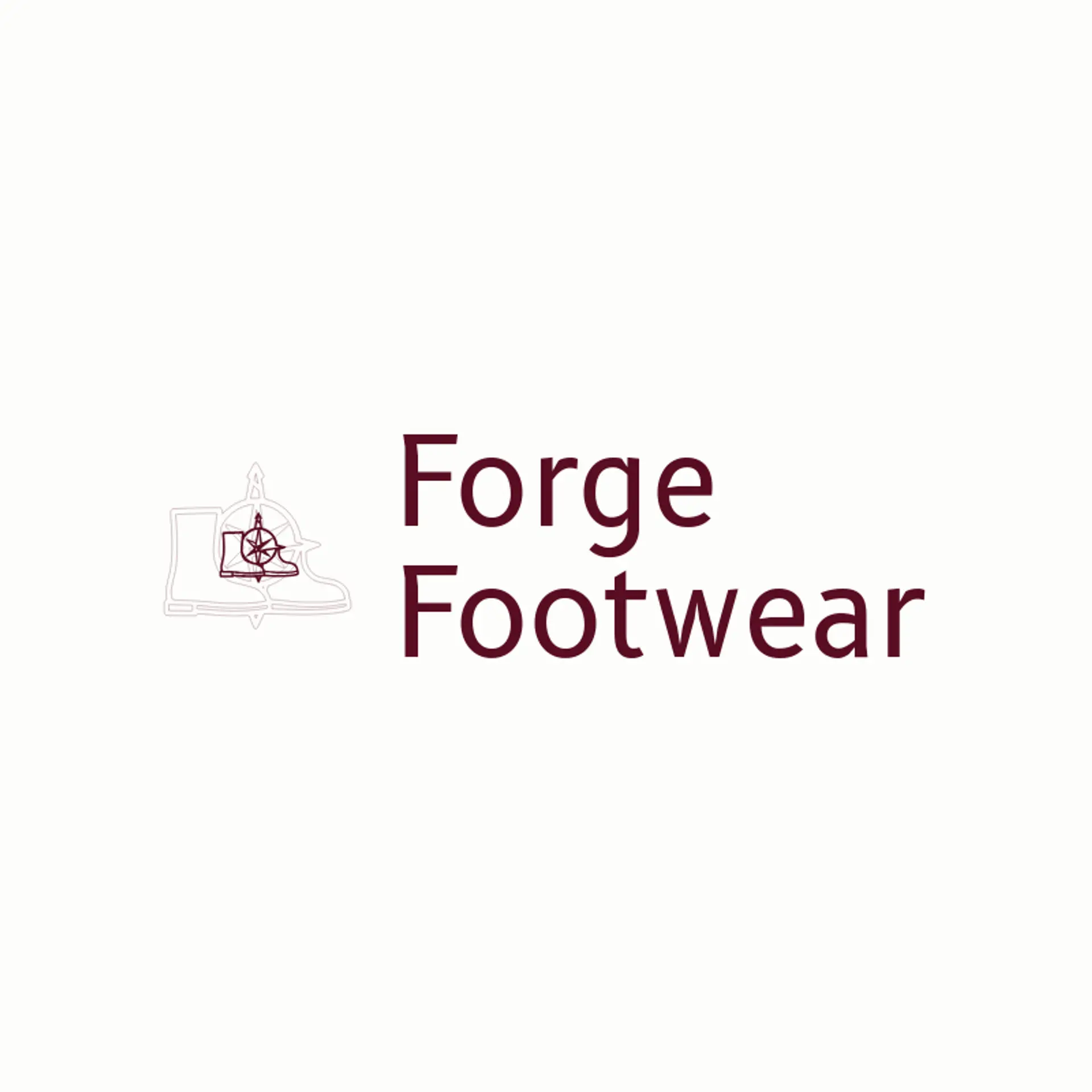 Forge Footwear logo for shoes
