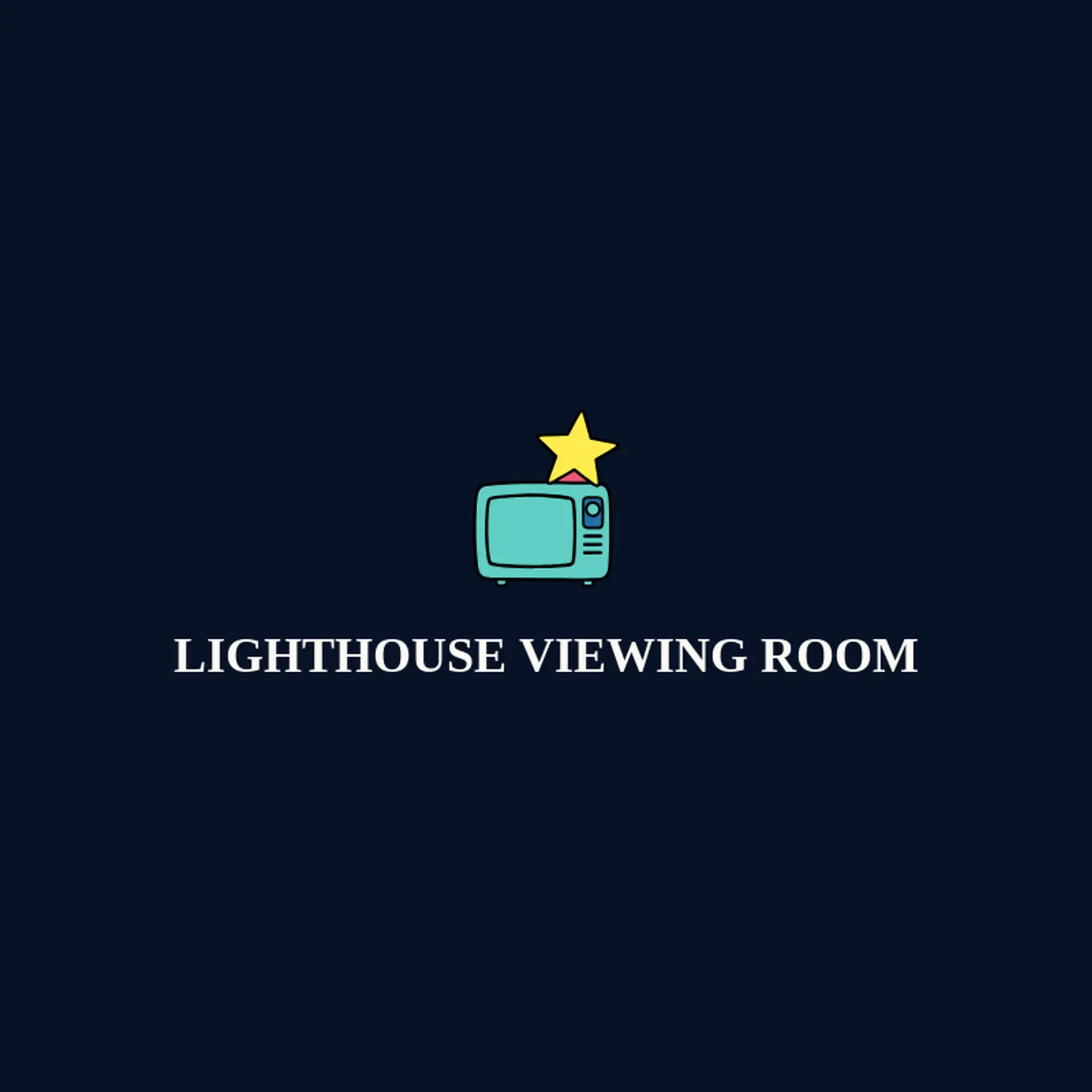 Lighthouse Viewing Room logo for television