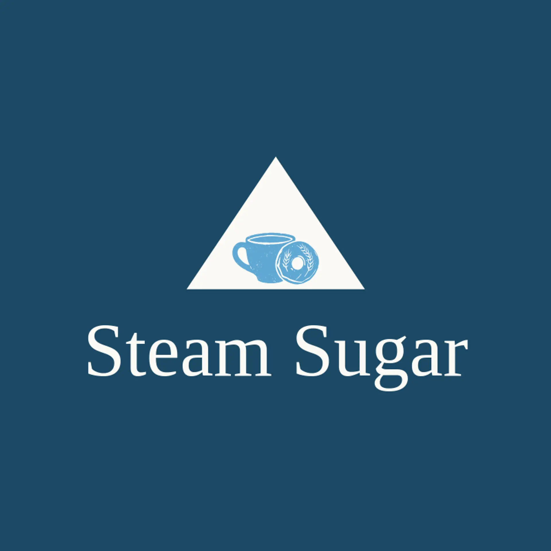 Steam Sugar logo for donut