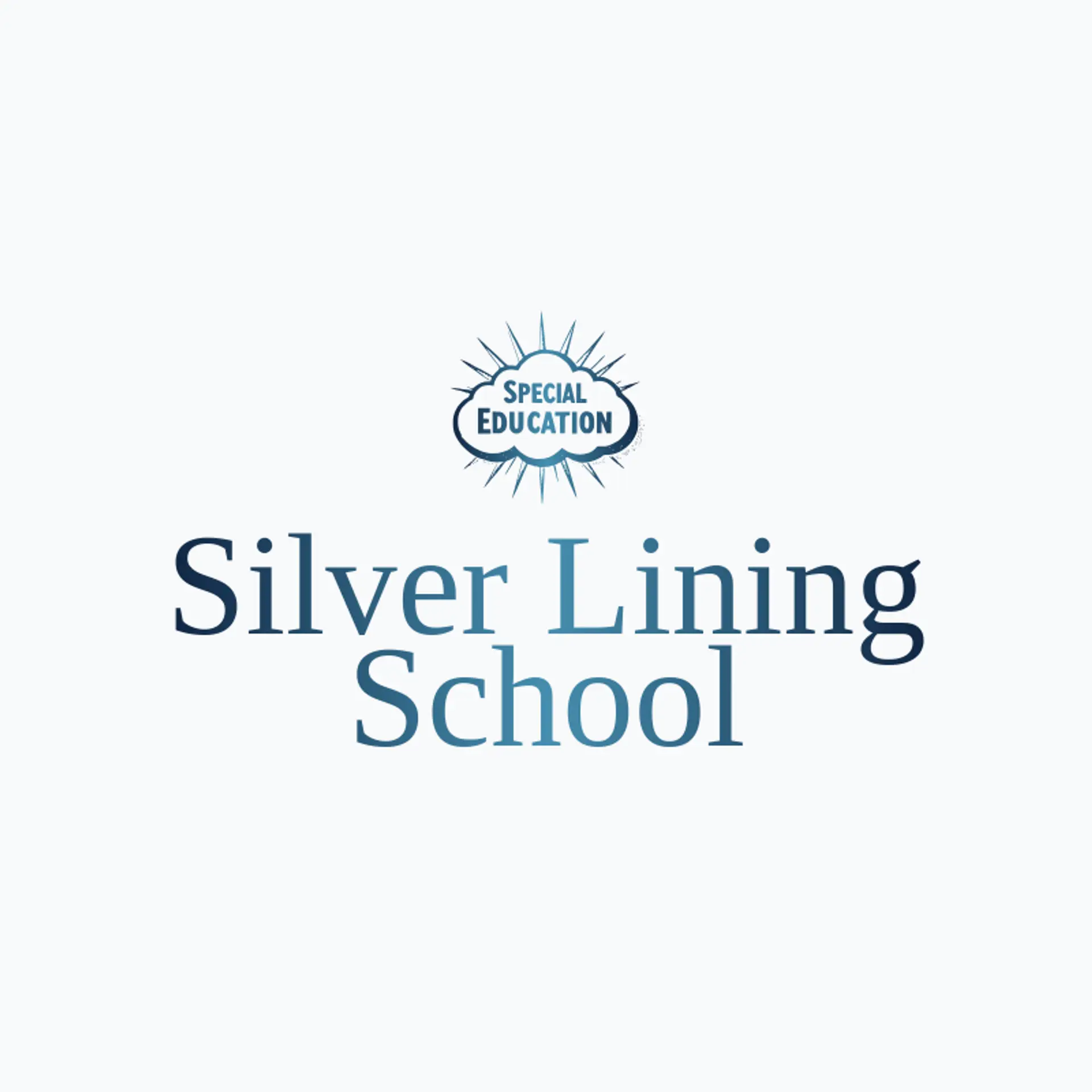 Silver Lining School logo for special education