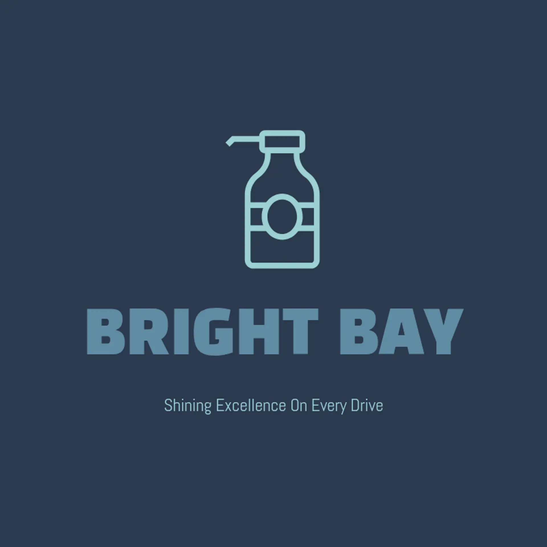 Bright Bay logo for auto spa