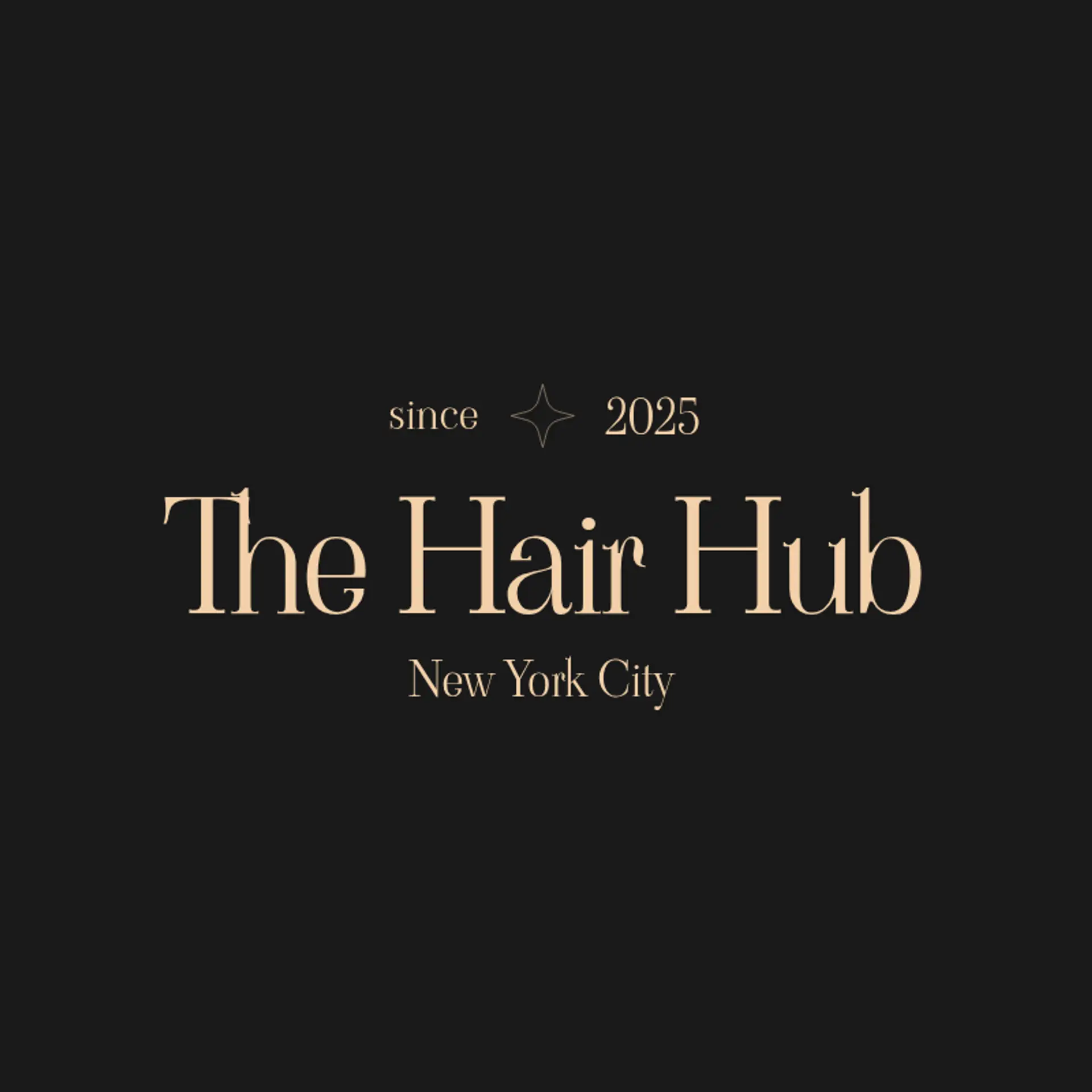 The Hair Hub logo for creative hair salon