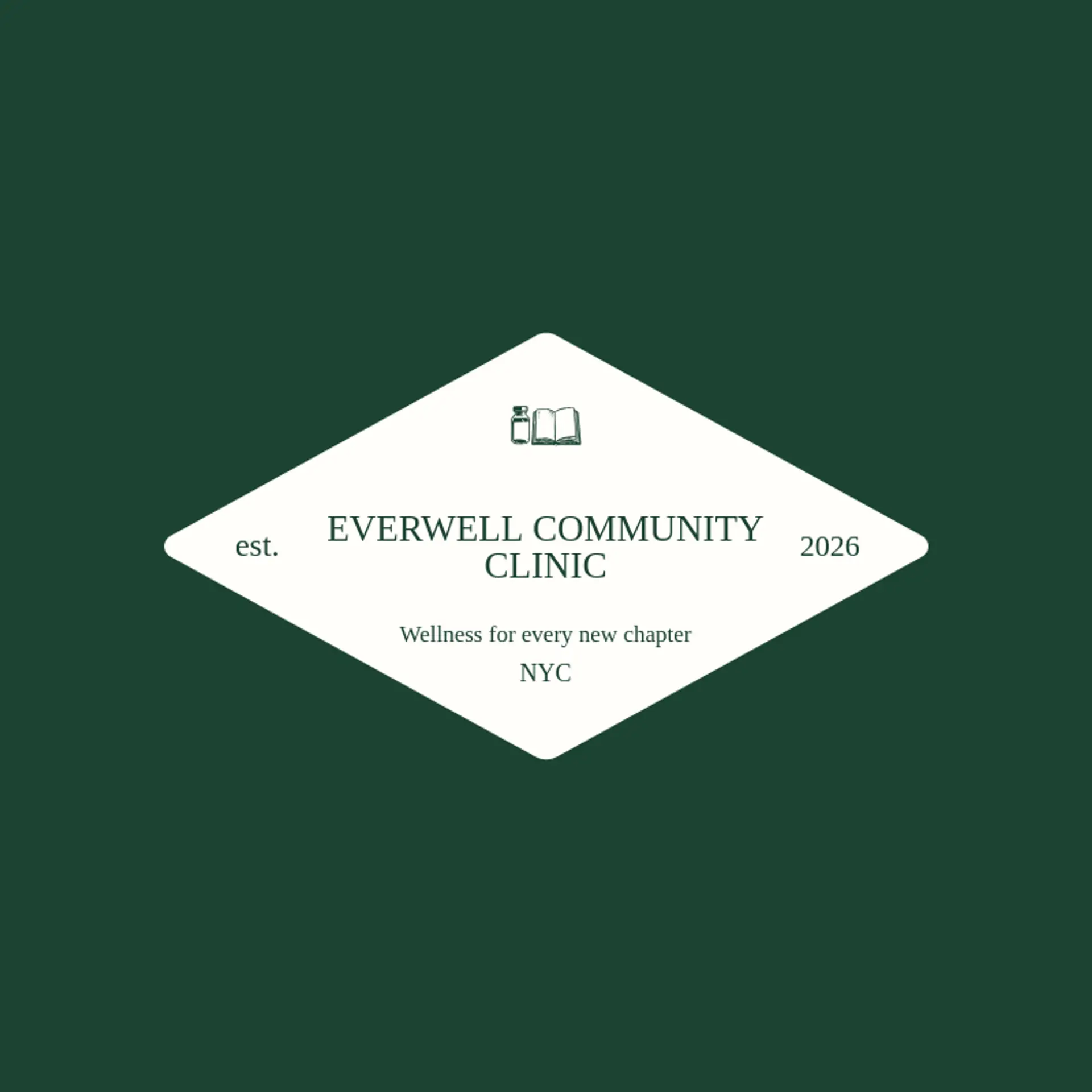 Everwell Community Clinic logo for vaccine