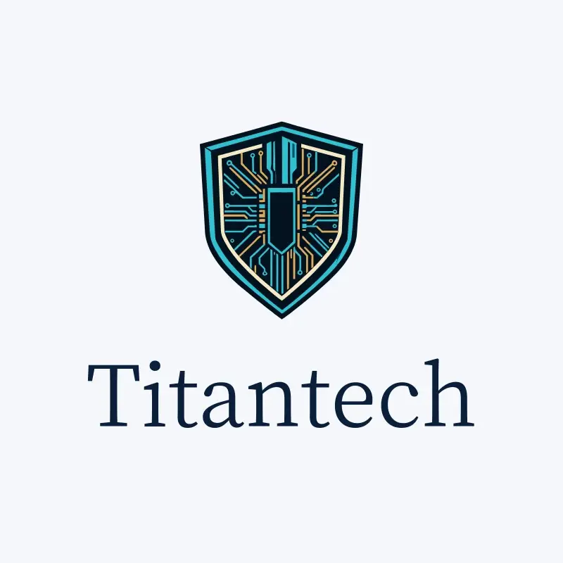 The team name TitanTech as a branded logo with a color icon