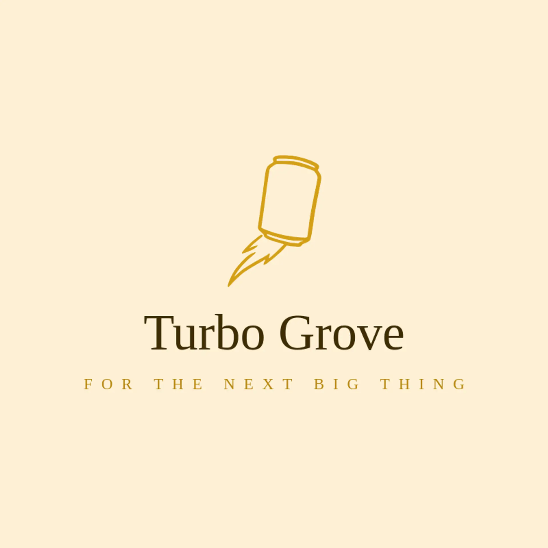 Turbo Grove logo for energy drink
