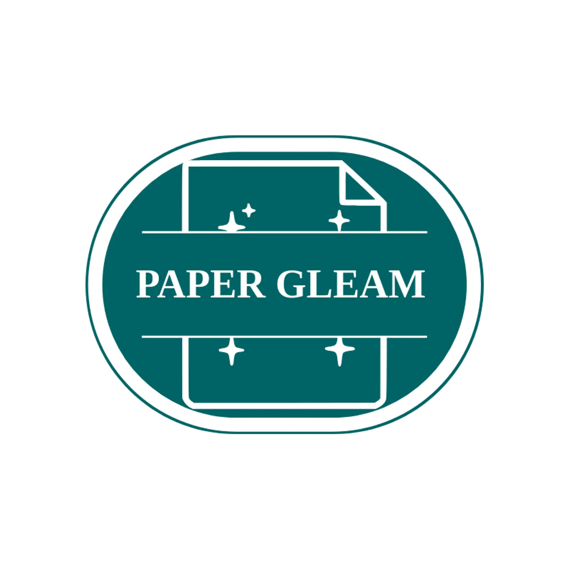 Paper Gleam logo for paper