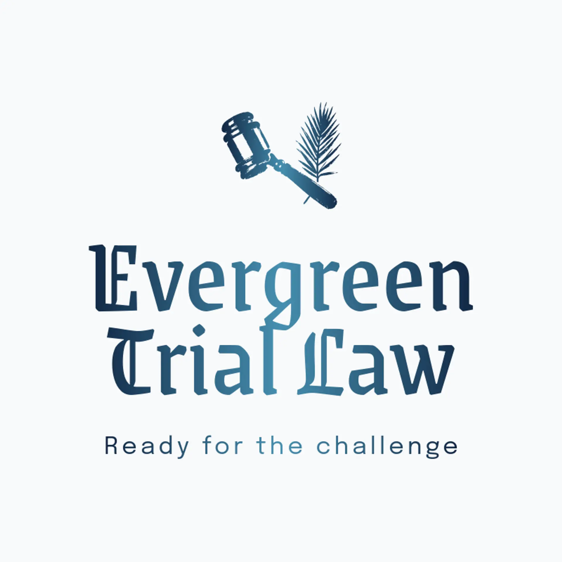 Evergreen Trial Law logo for lawyer