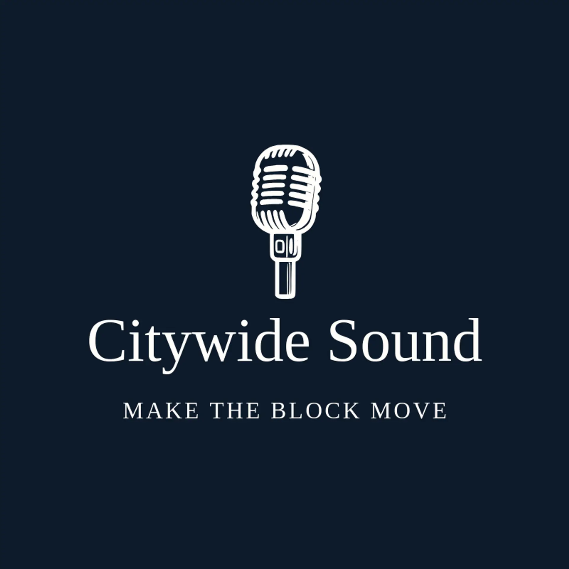 Citywide Sound logo for concert