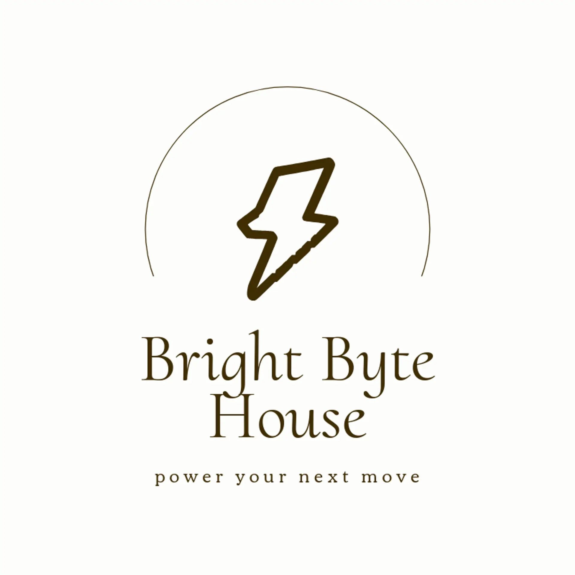 Bright Byte House logo for cyber cafe