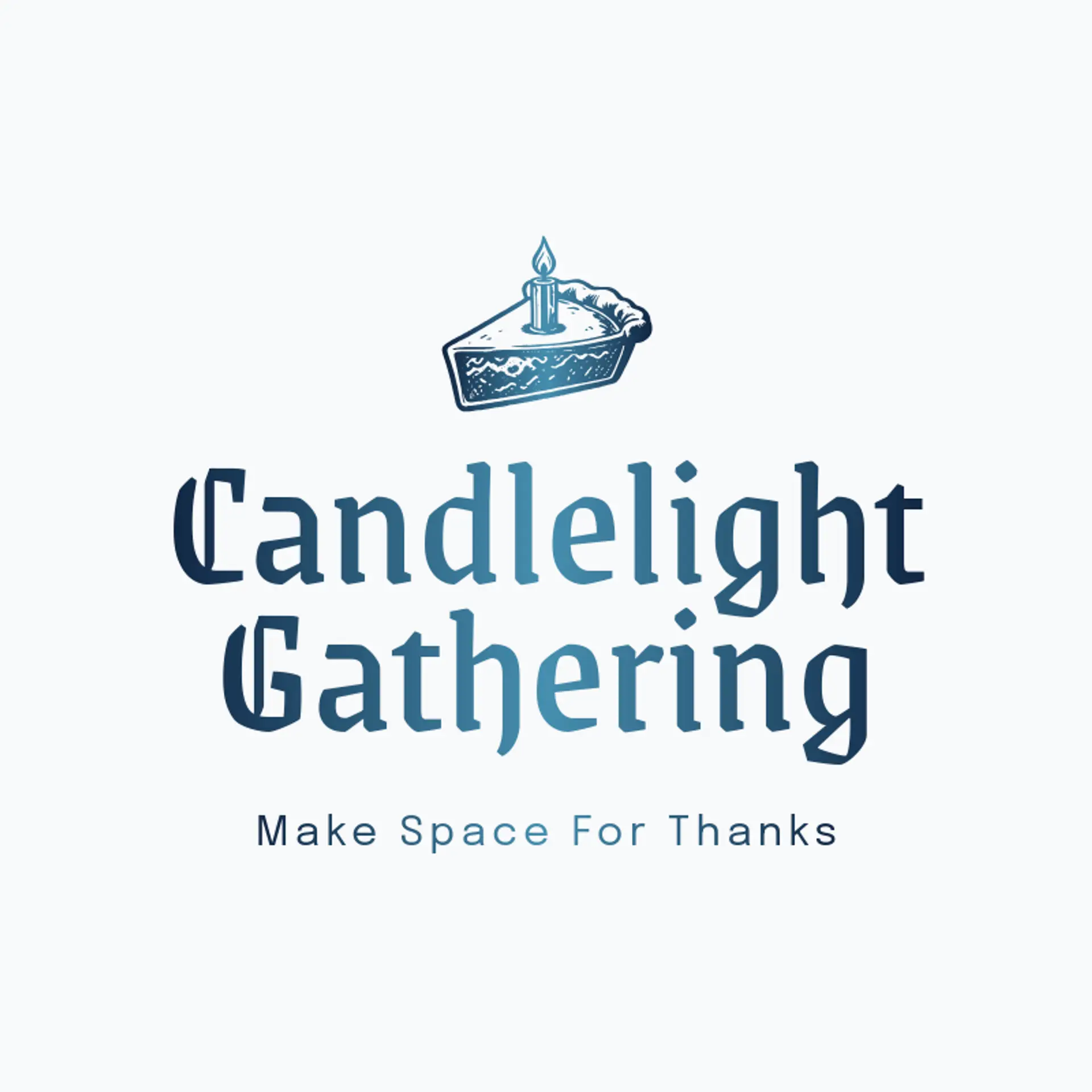 Candlelight Gathering logo for thanksgiving