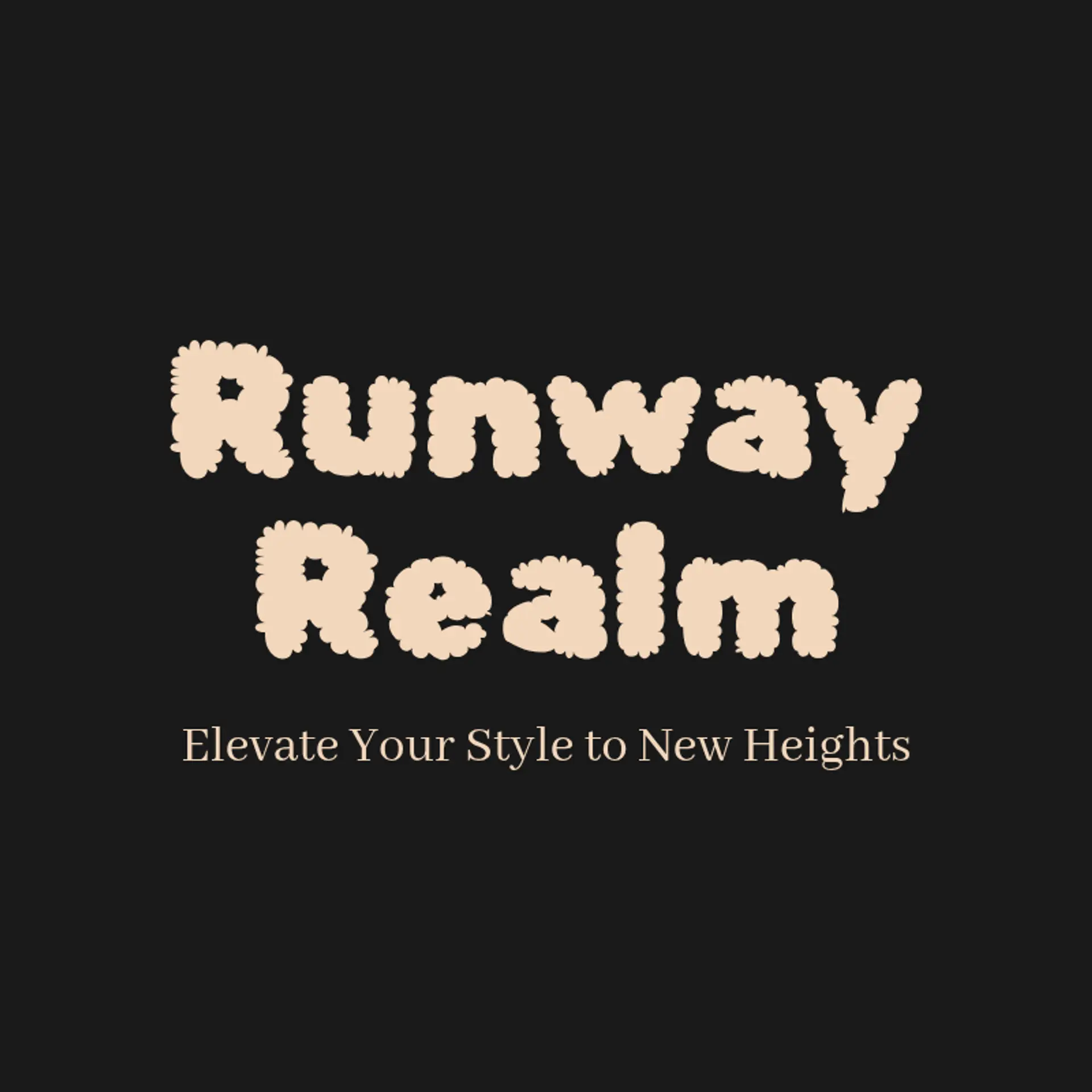 Runway Realm logo for fashion line