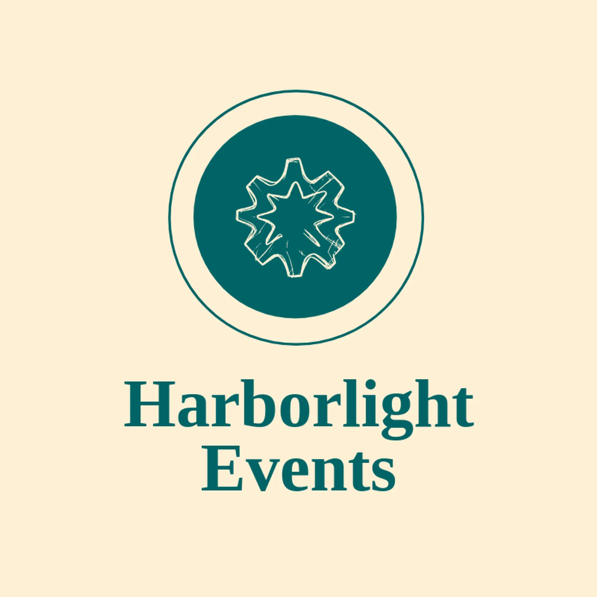 Harborlight Events logo for production