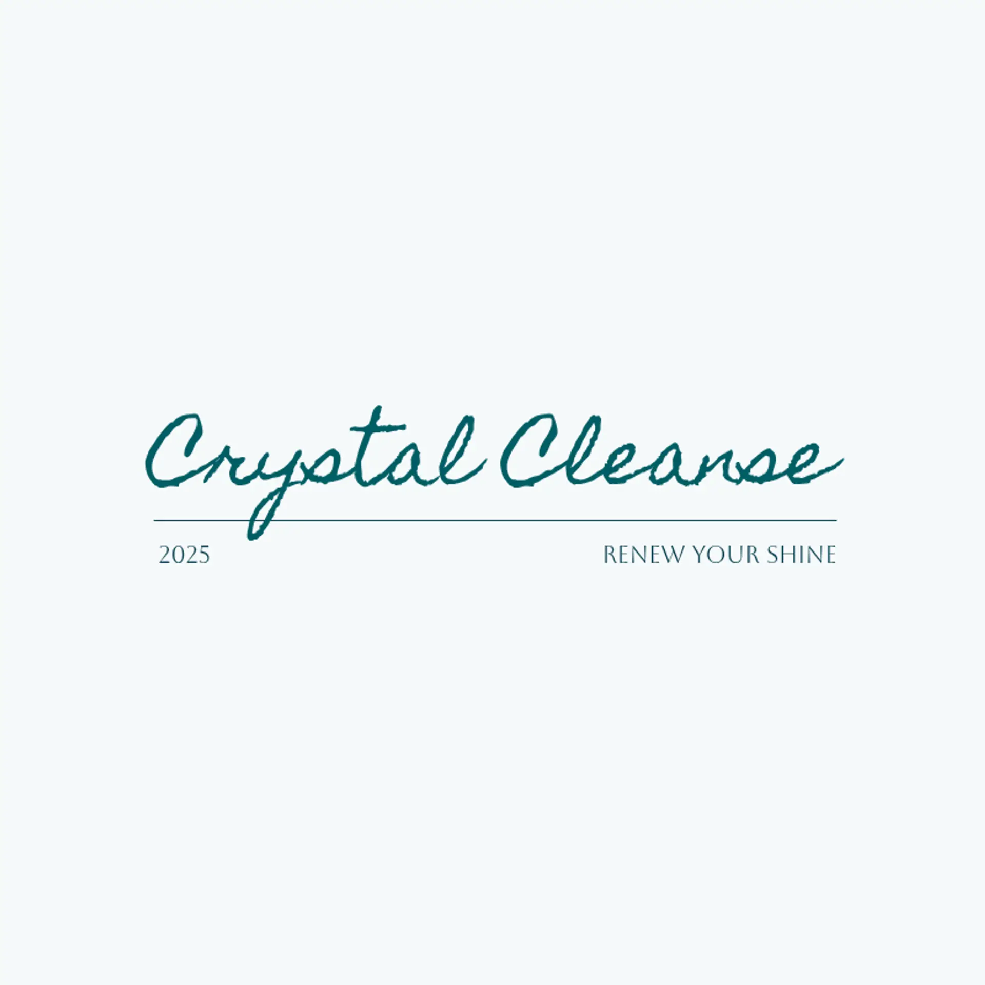 Crystal Cleanse logo for auto spa