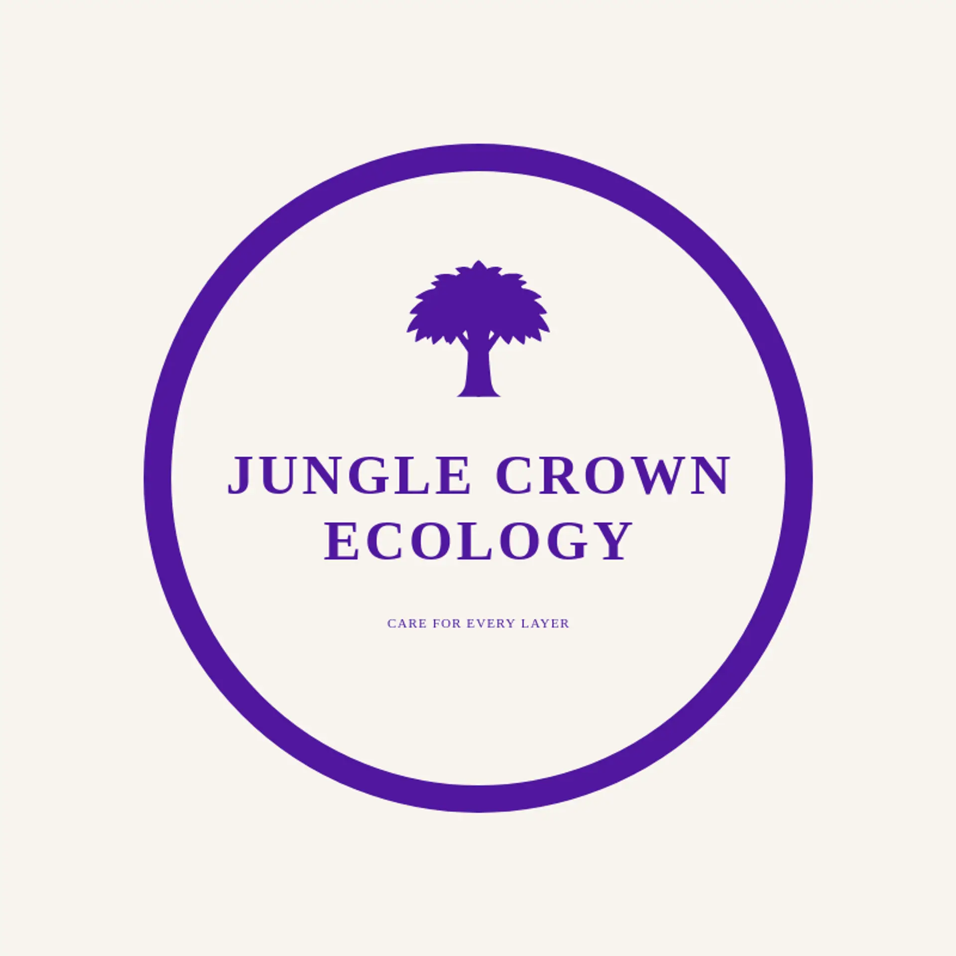 Jungle Crown Ecology logo for jungle