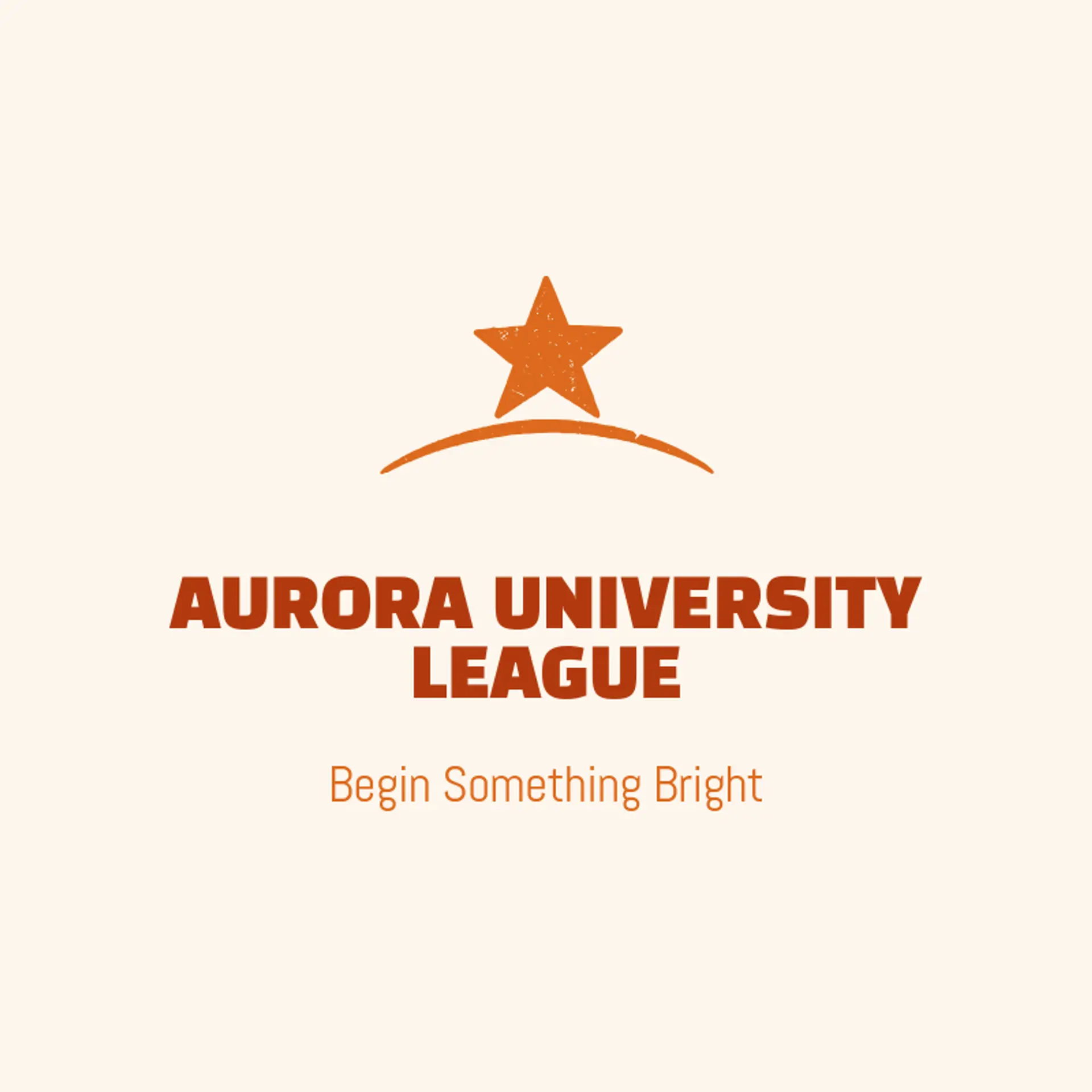 Aurora University League logo for university