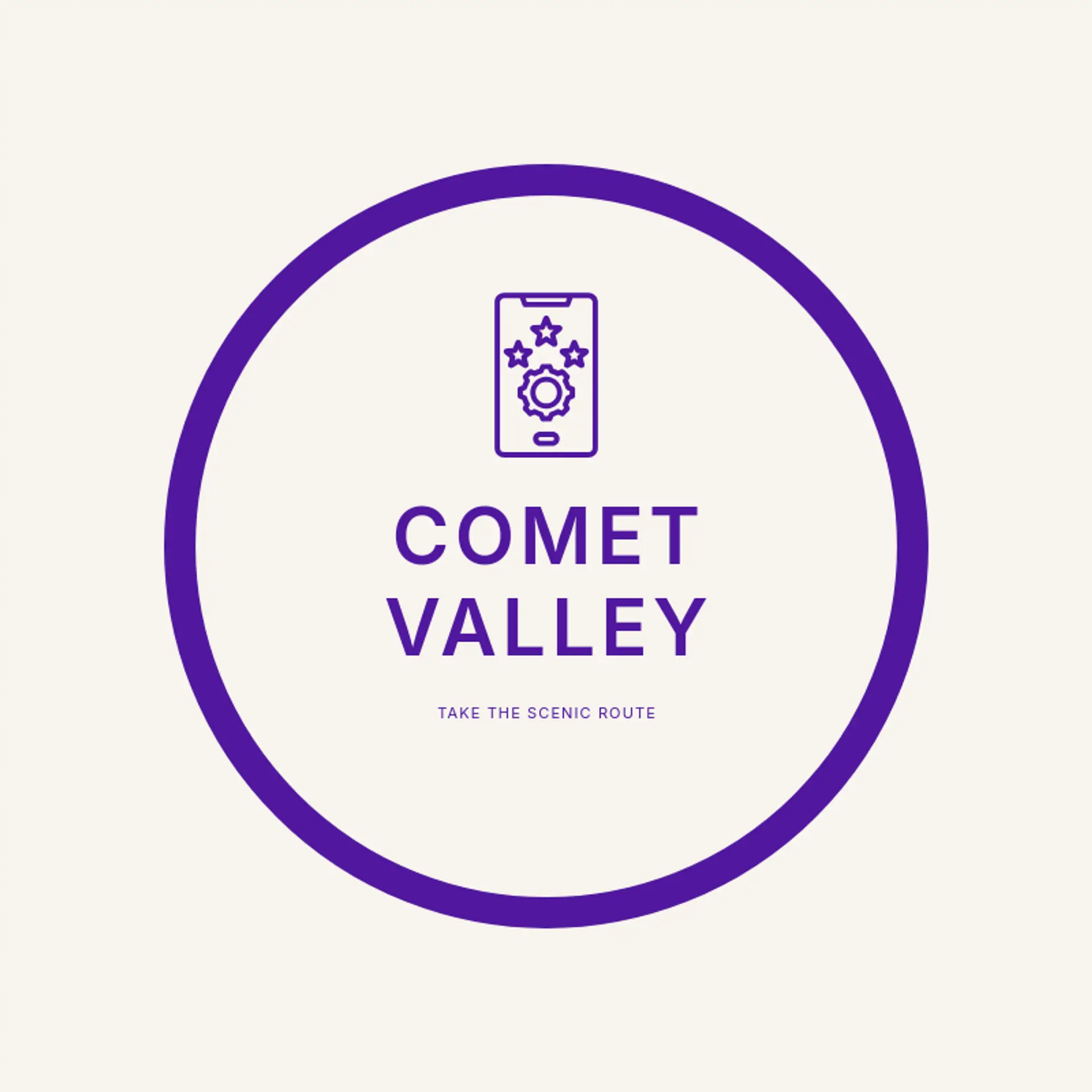 Comet Valley logo for stars