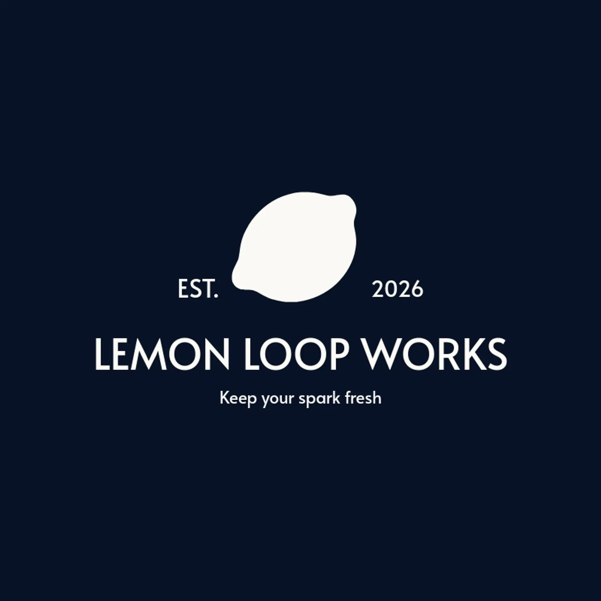 Lemon Loop Works logo for character
