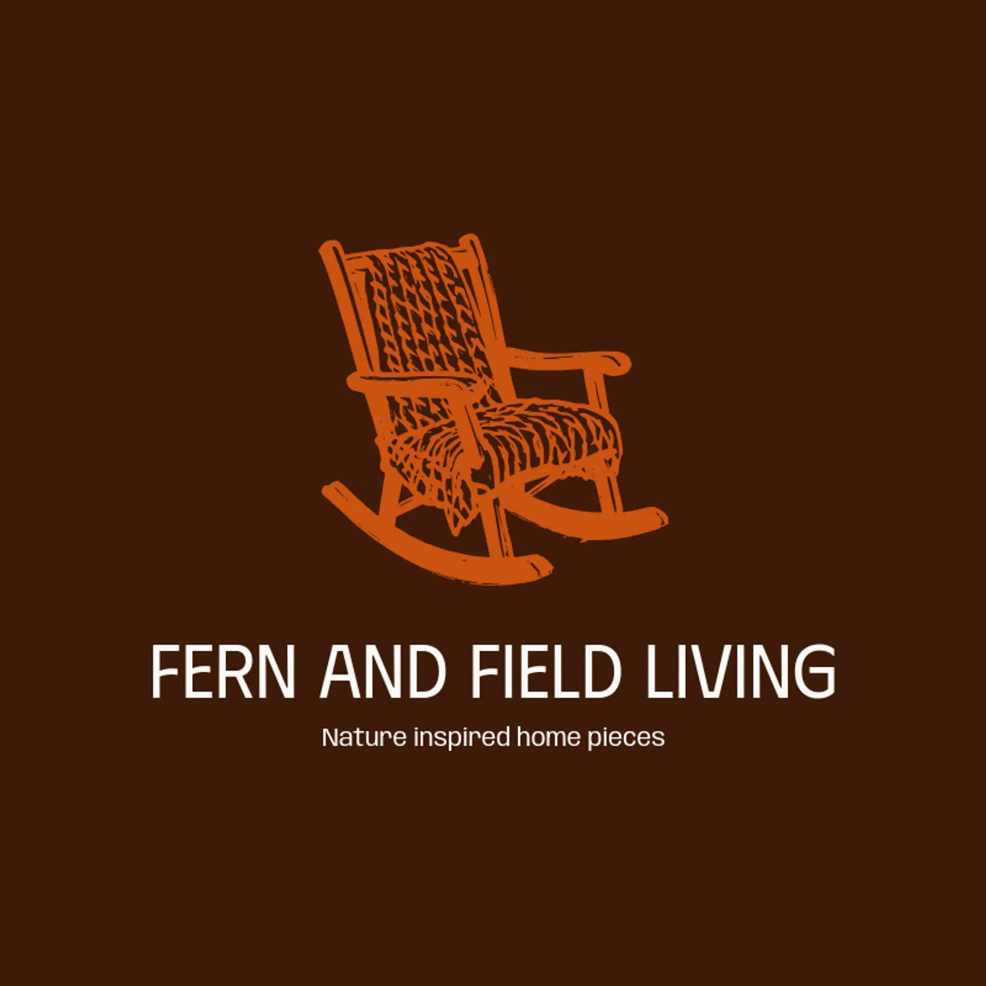 Fern and Field Living logo for furniture