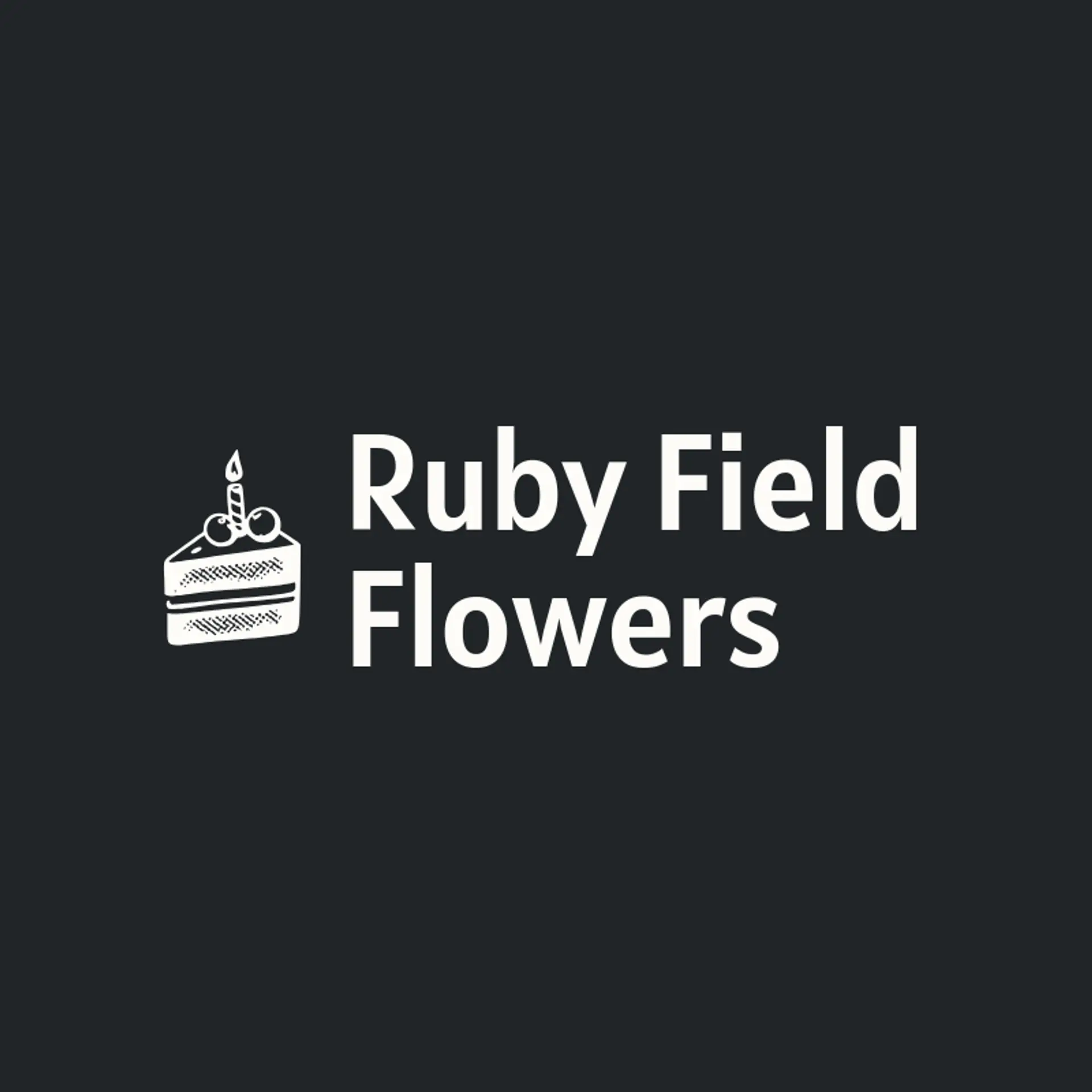 Ruby Field Flowers logo for cherry