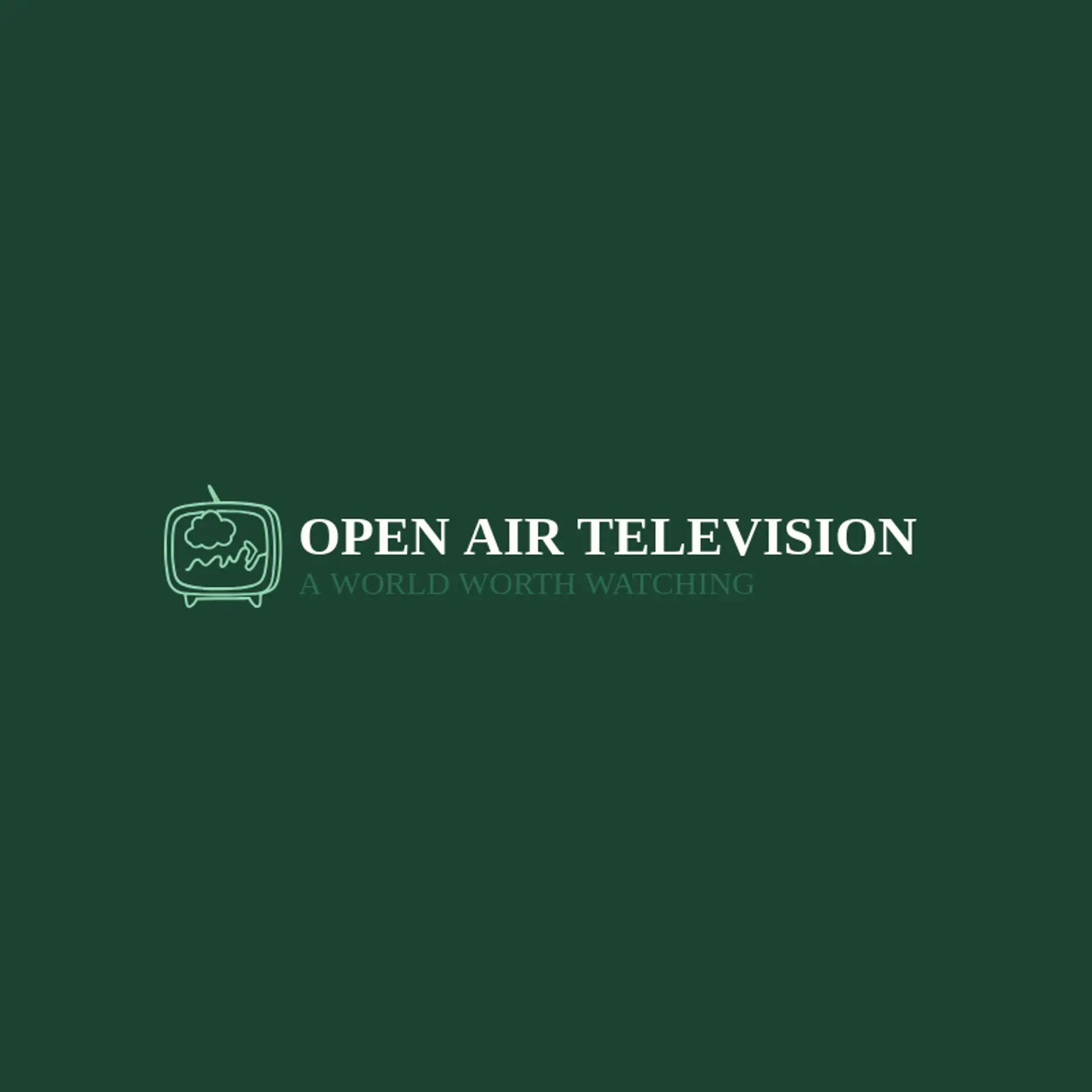 Open Air Television logo for television