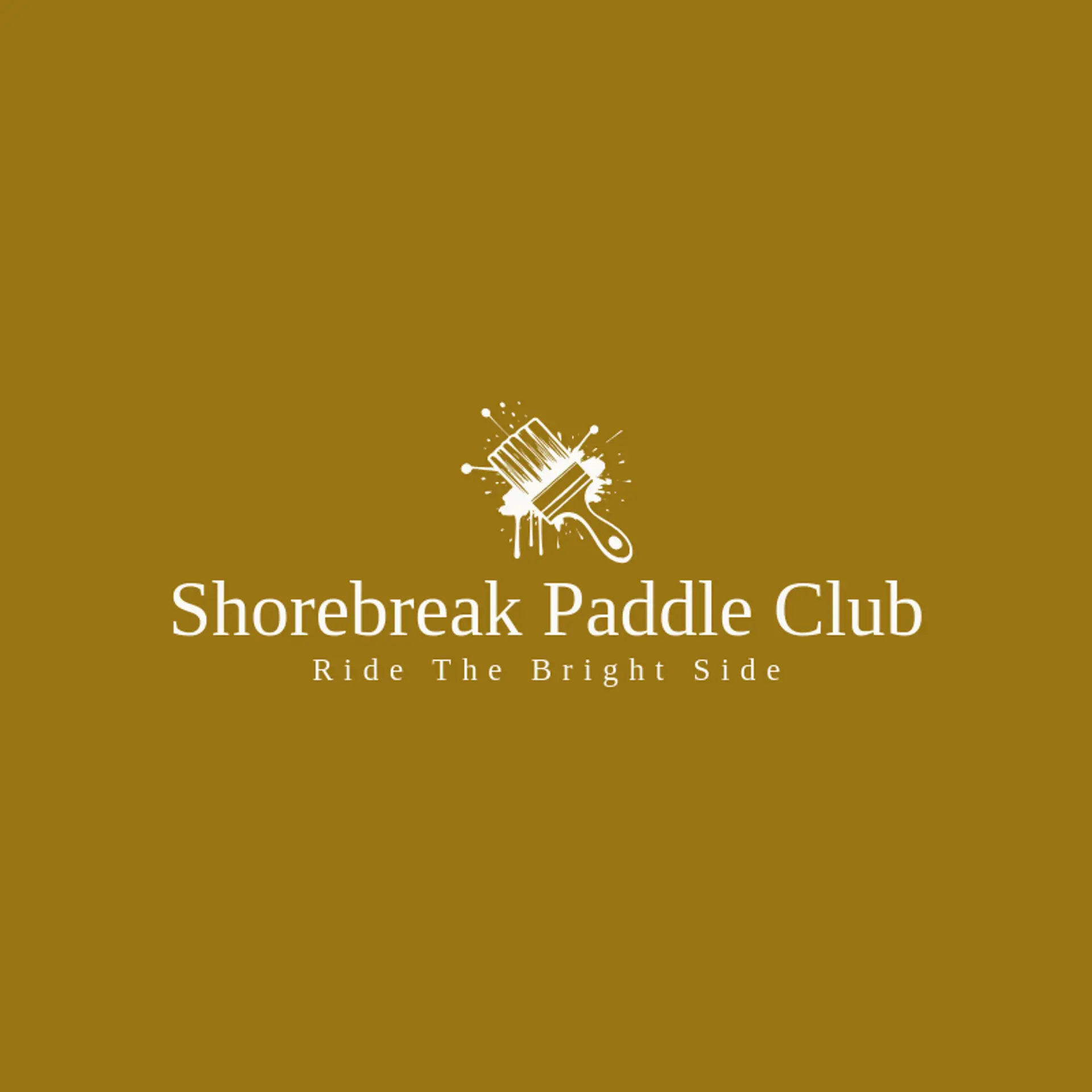 Shorebreak Paddle Club logo for splash