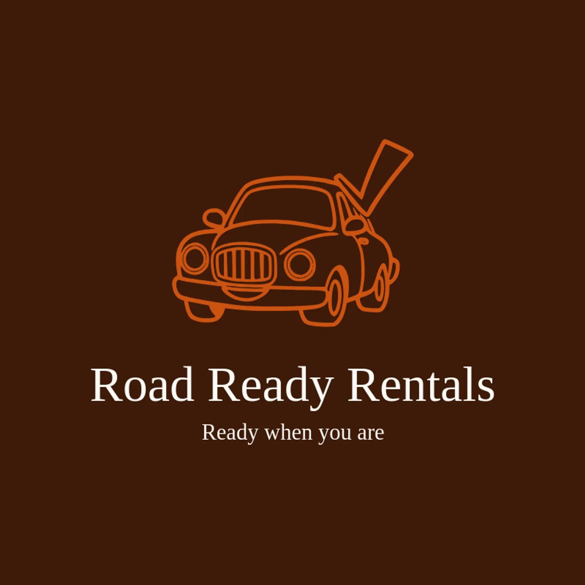 Road Ready Rentals logo for car rental