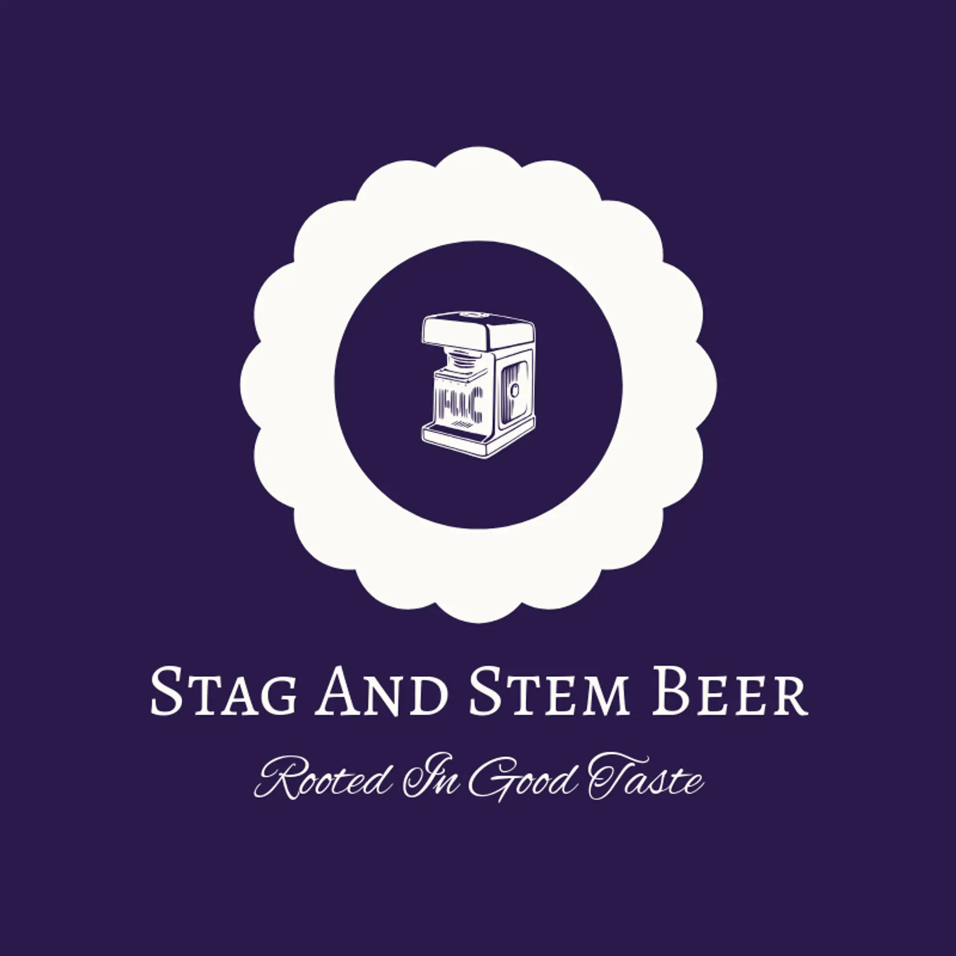 Stag and Stem Beer logo for brewer