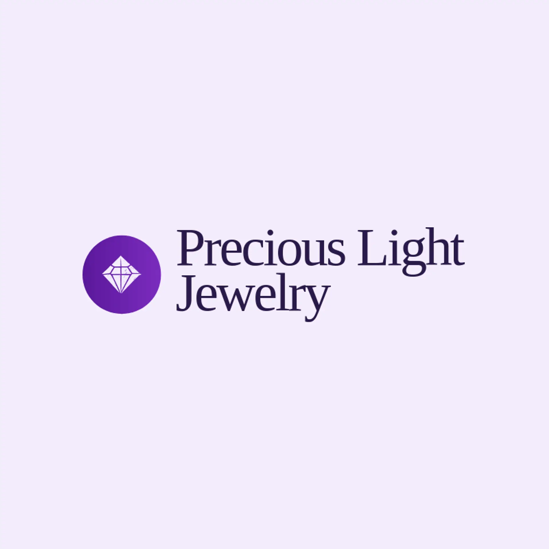 Precious Light Jewelry logo for sparkle