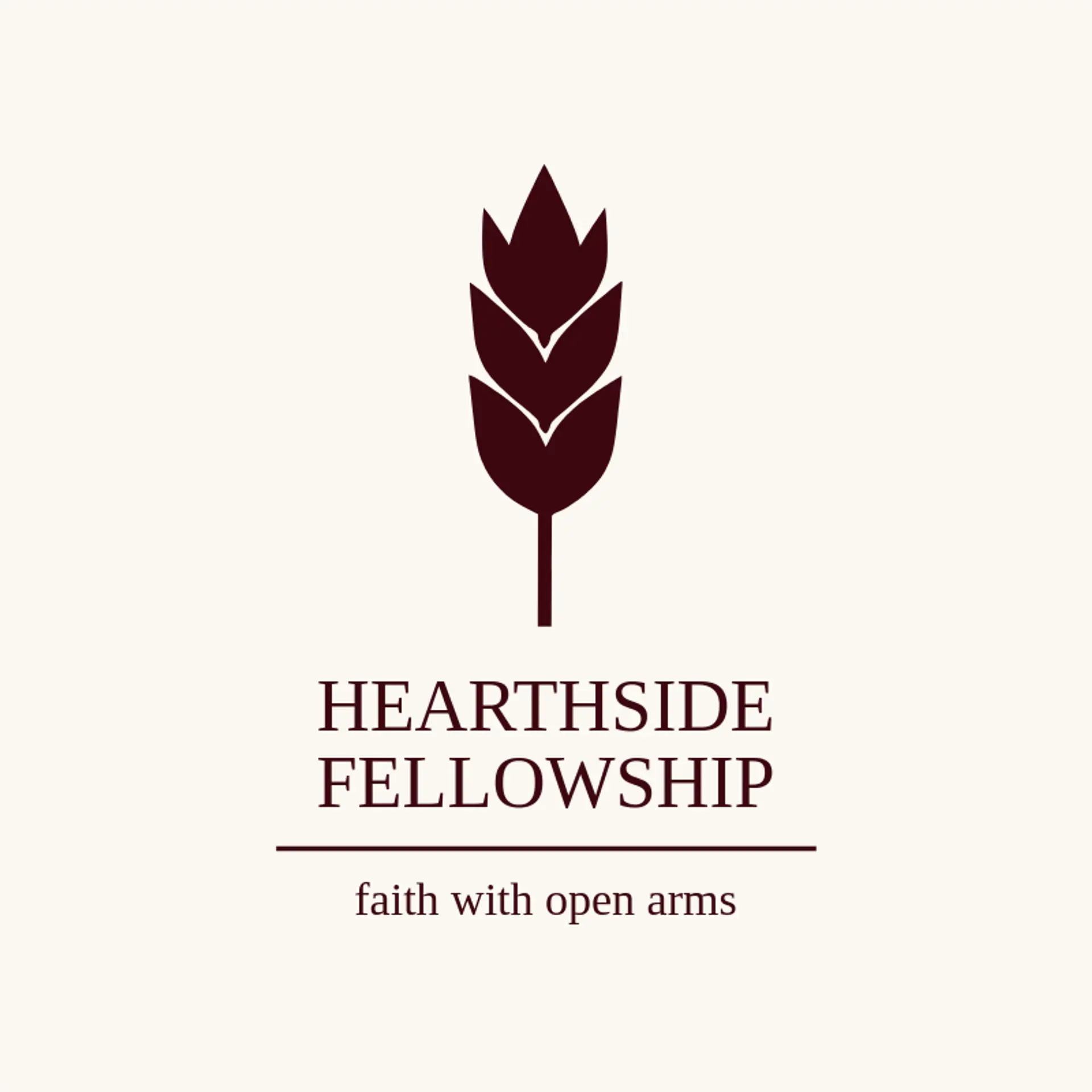 Hearthside Fellowship logo for ministry