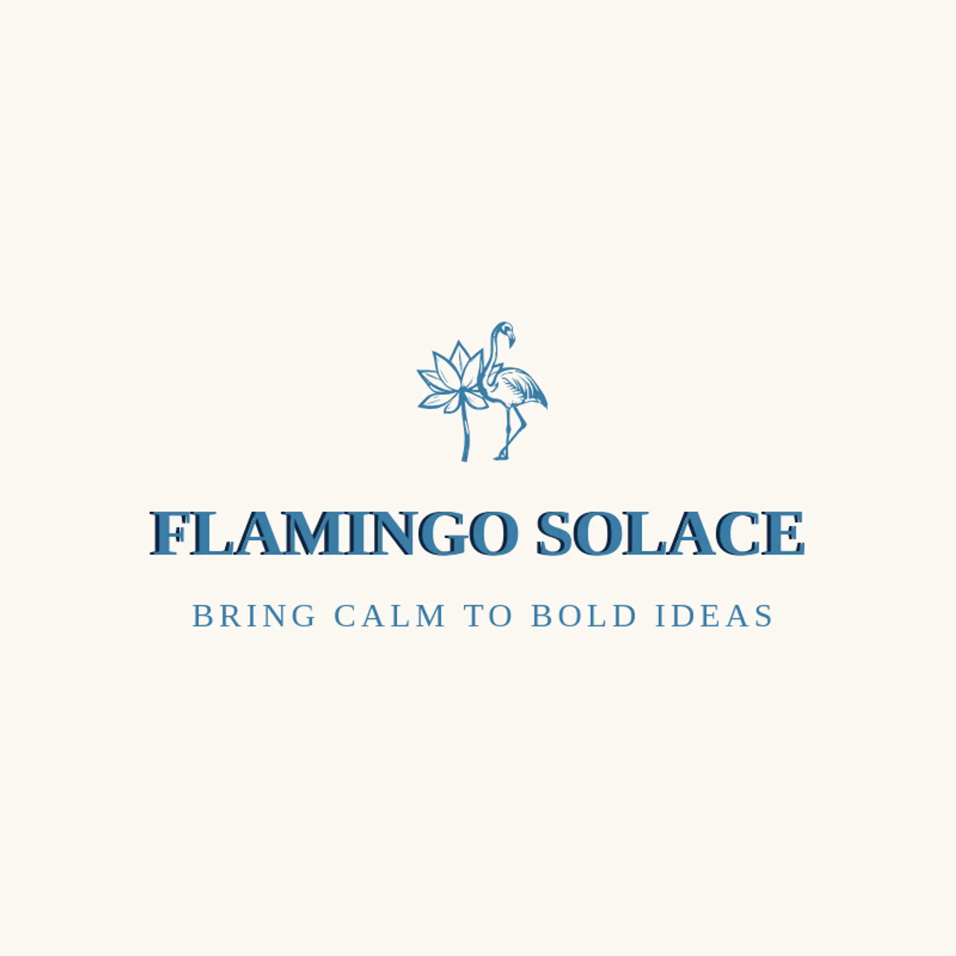 Flamingo Solace logo for flamingo