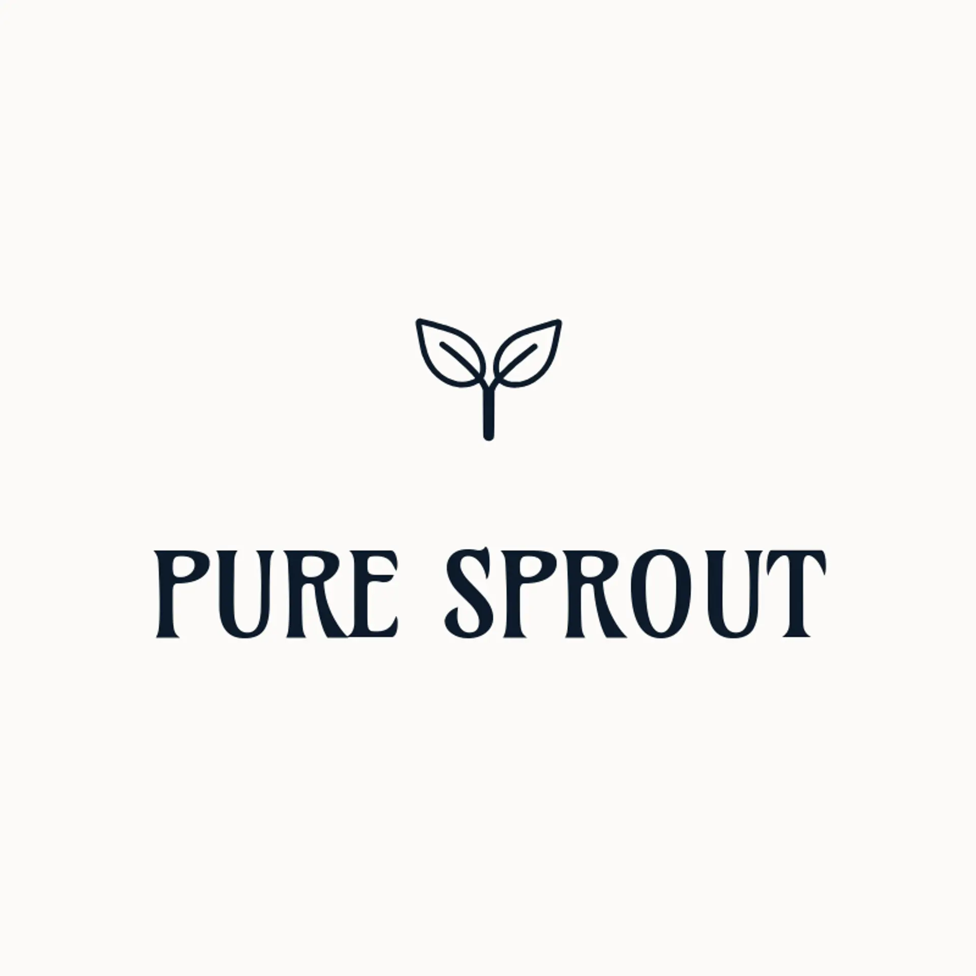Pure Sprout logo for vegan