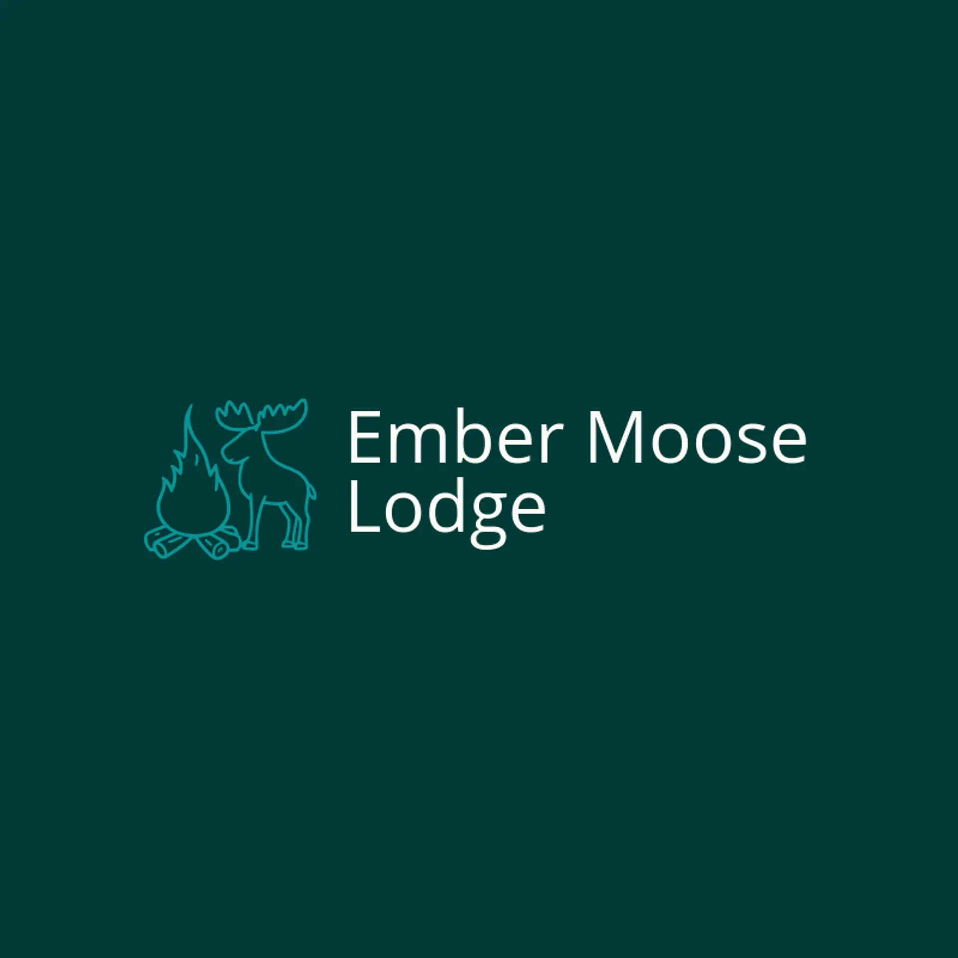 Ember Moose Lodge logo for moose