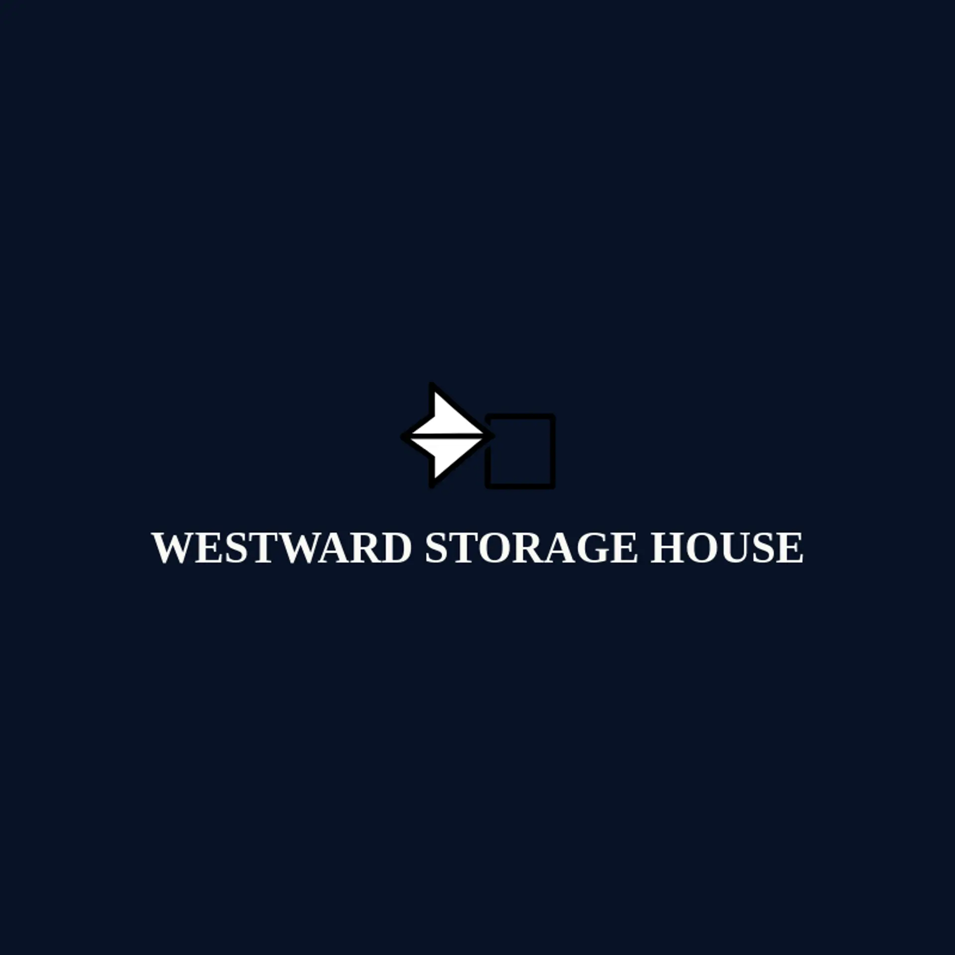 Westward Storage House logo for storage