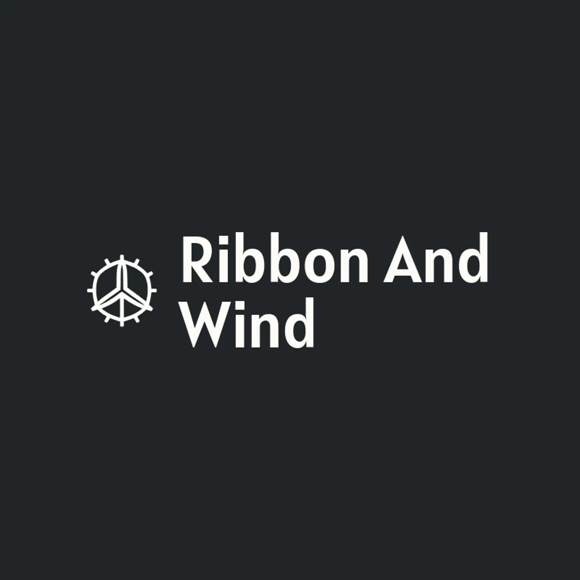 Ribbon And Wind logo for pinwheel