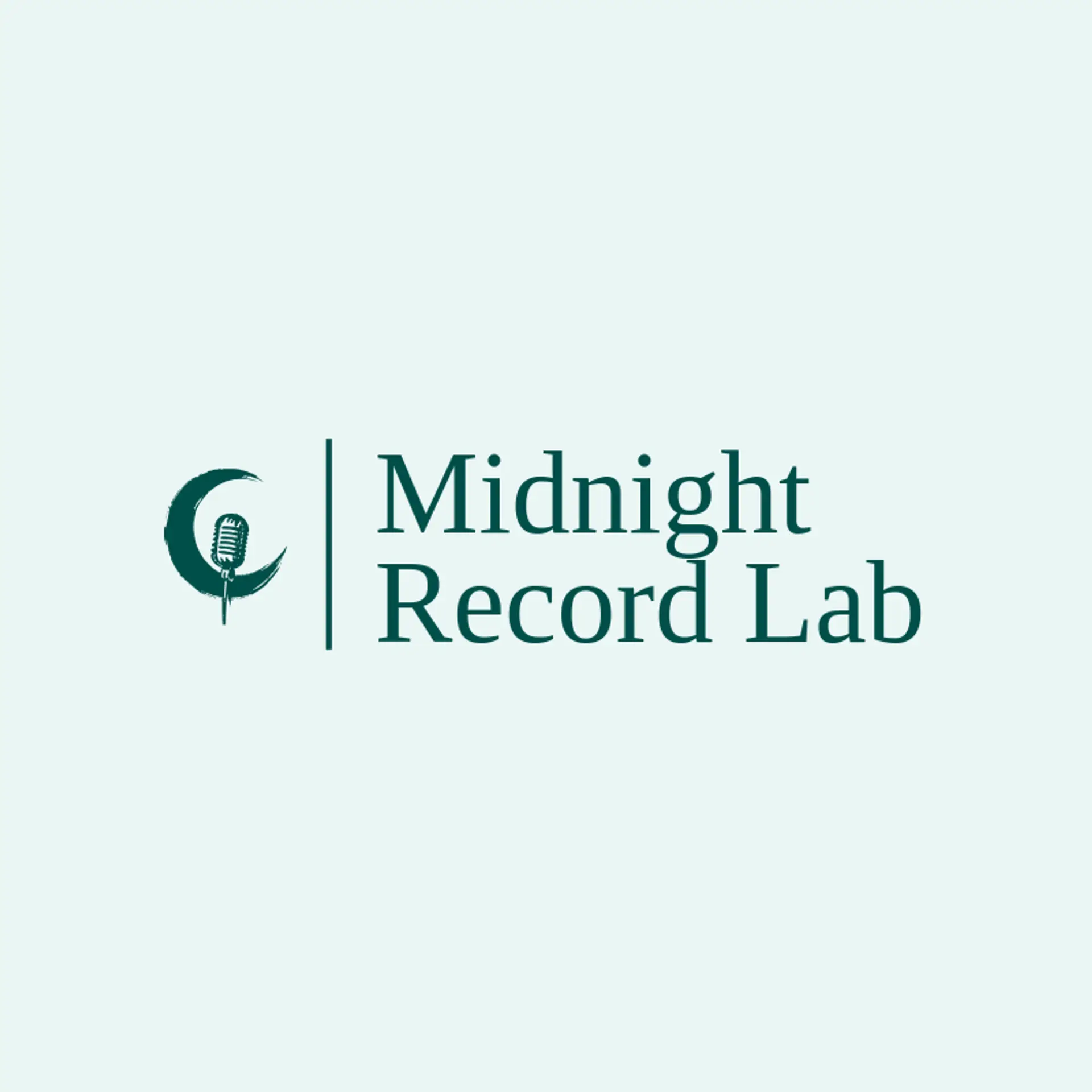 Midnight Record Lab logo for vinyl