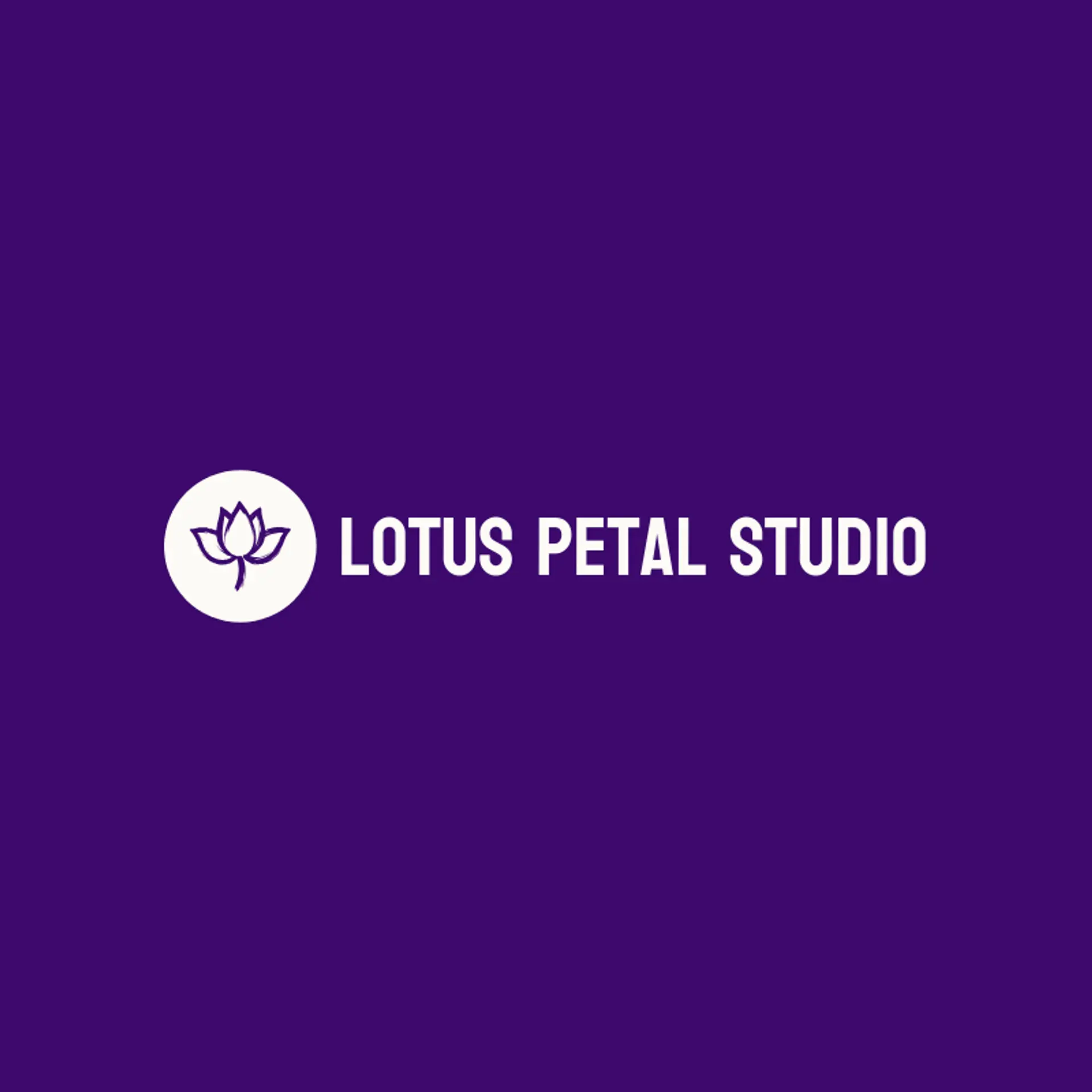 Lotus Petal Studio logo for esthetician