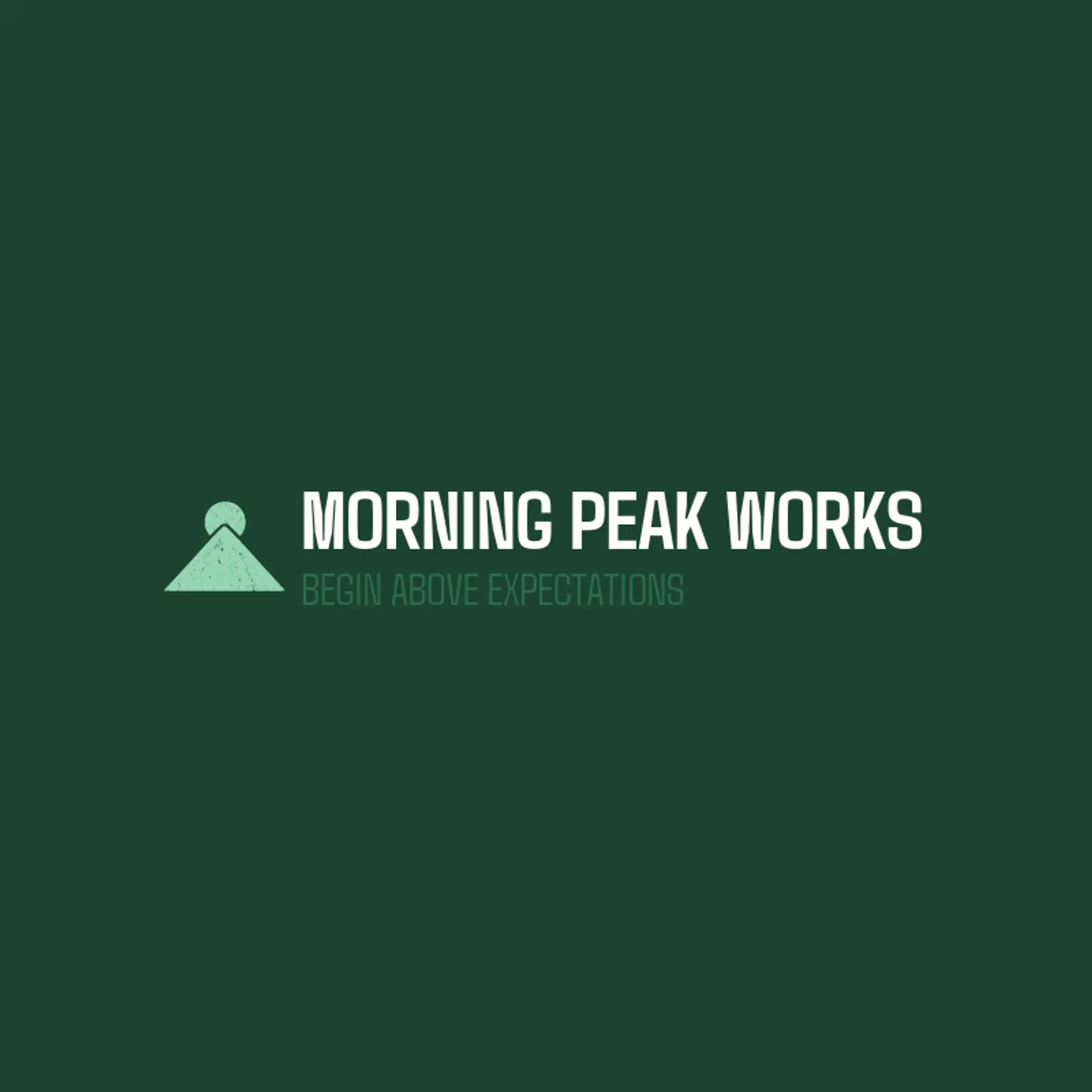 Morning Peak Works logo for summit