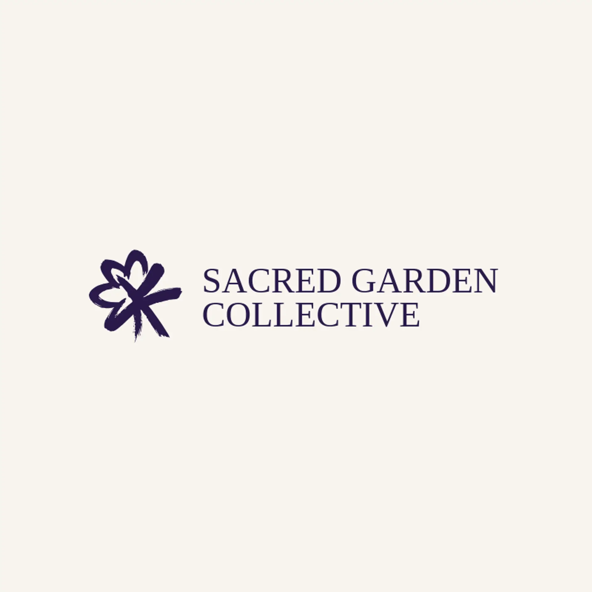 Sacred Garden Collective logo for faith