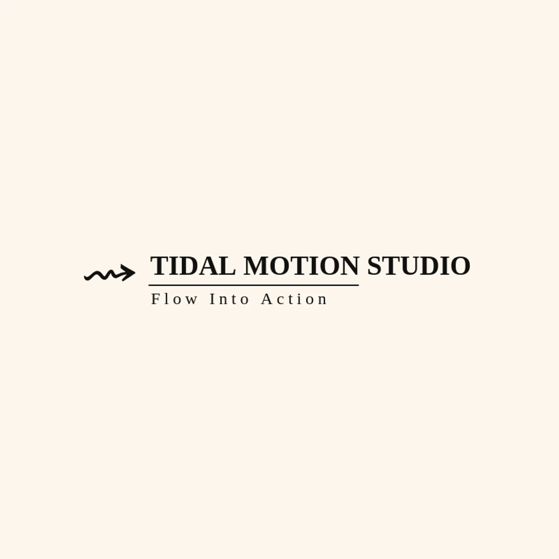 Tidal Motion Studio logo for motion