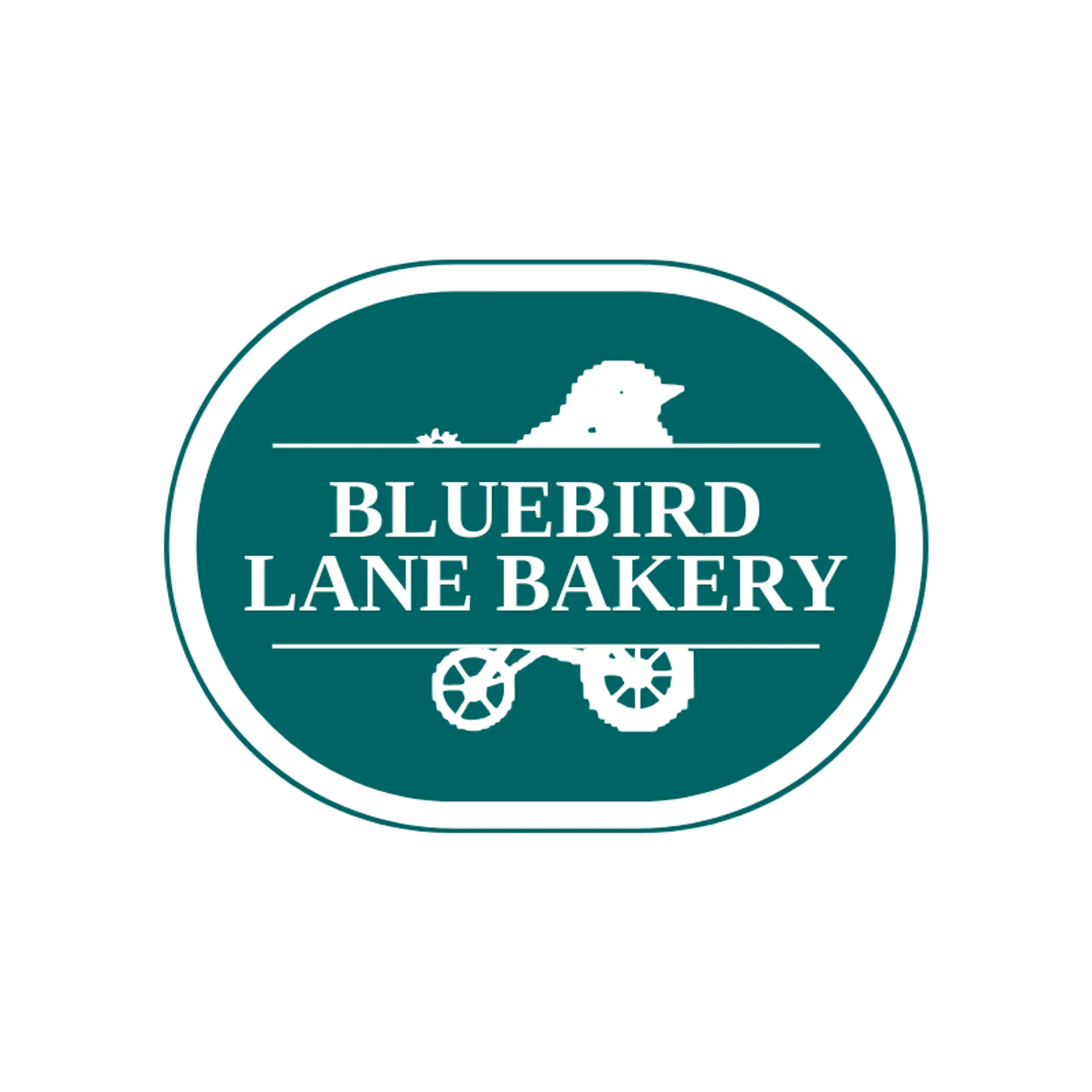 Bluebird Lane Bakery logo for robin