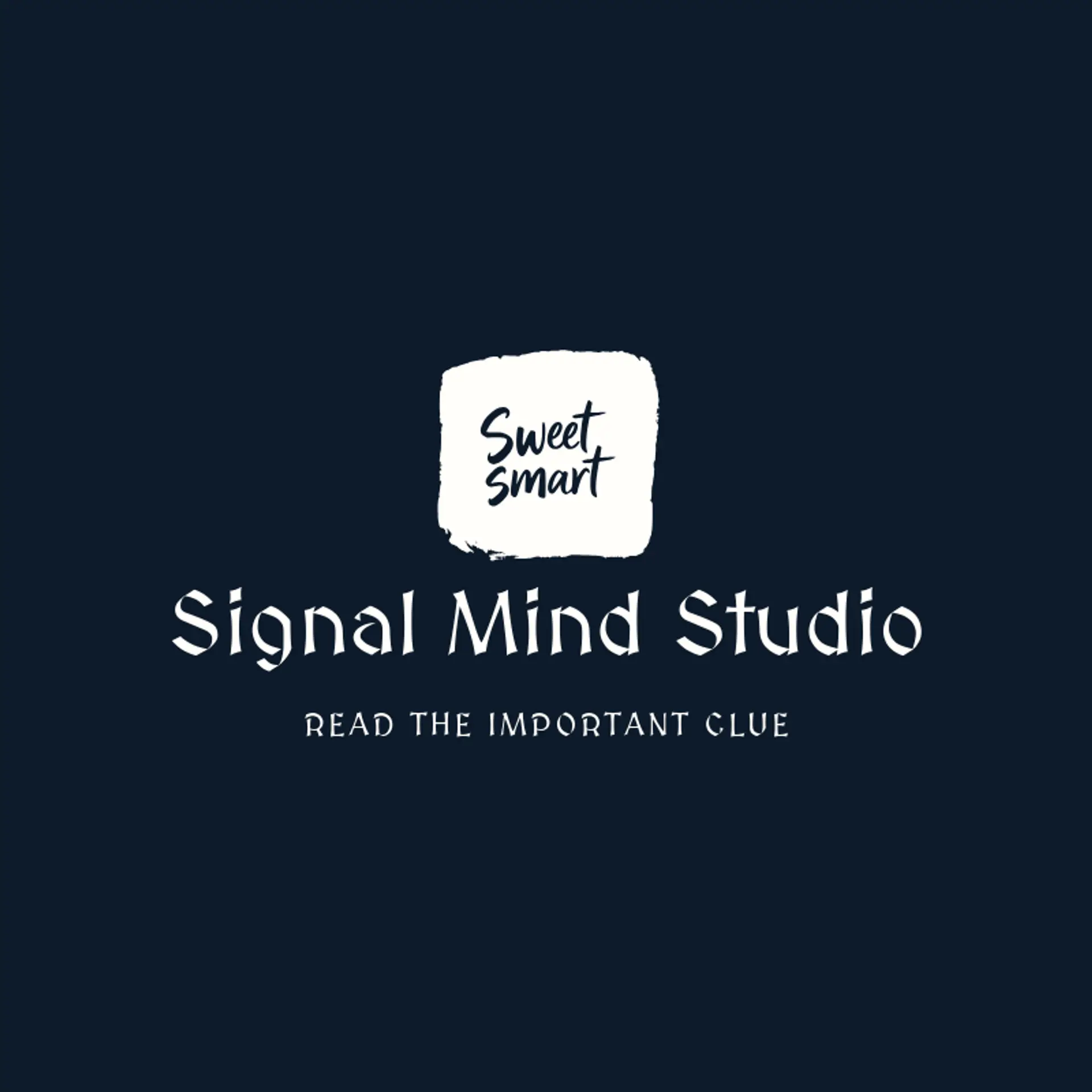 Signal Mind Studio logo for smart