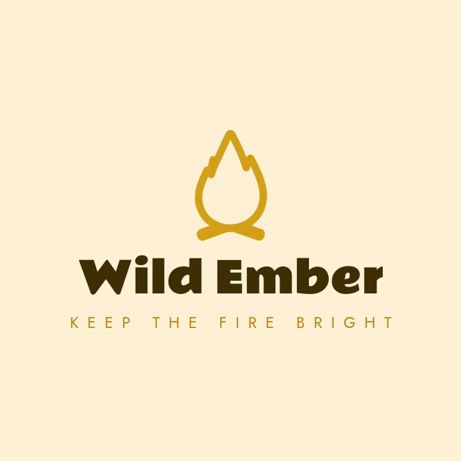 Wild Ember logo for cowboy