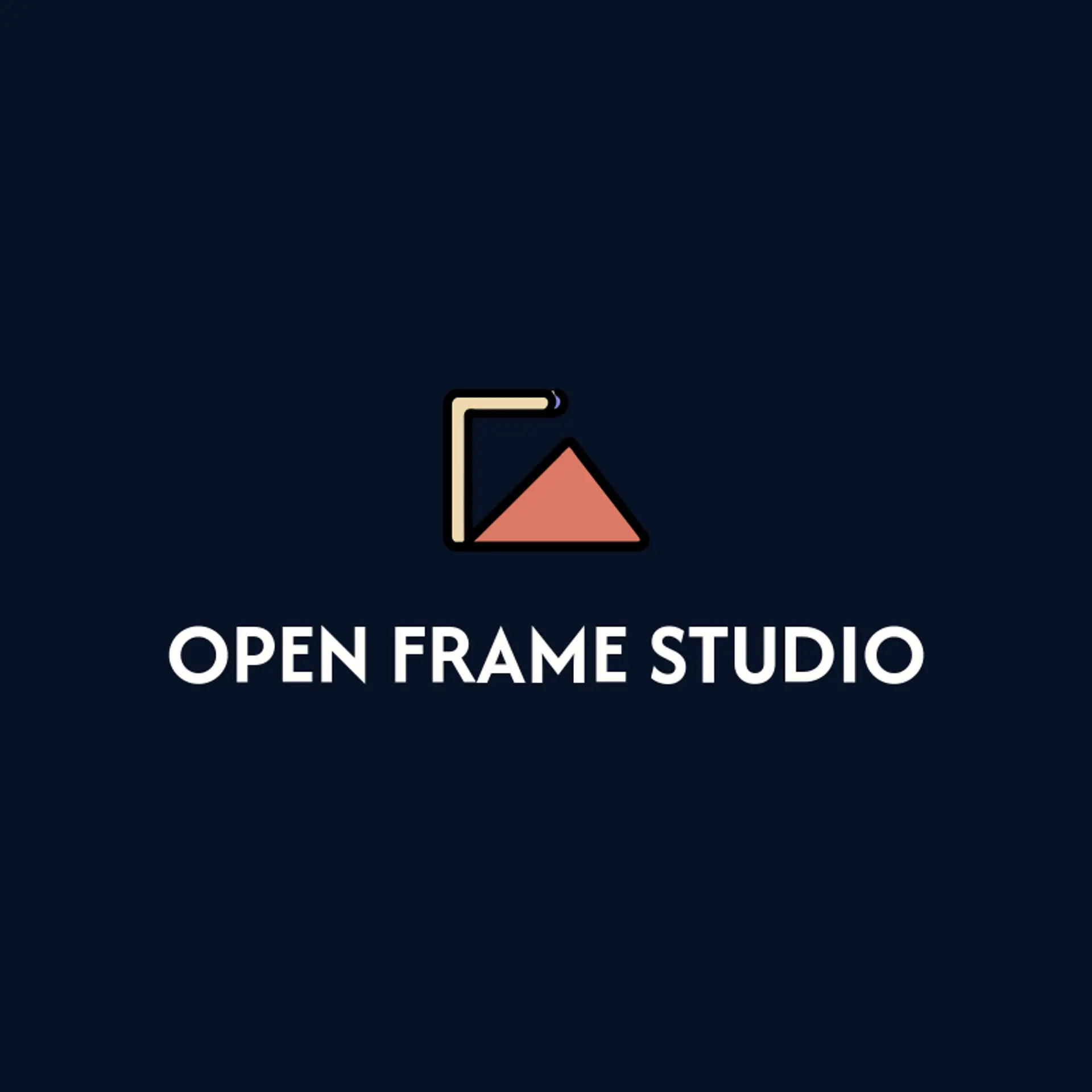 Open Frame Studio logo for frame