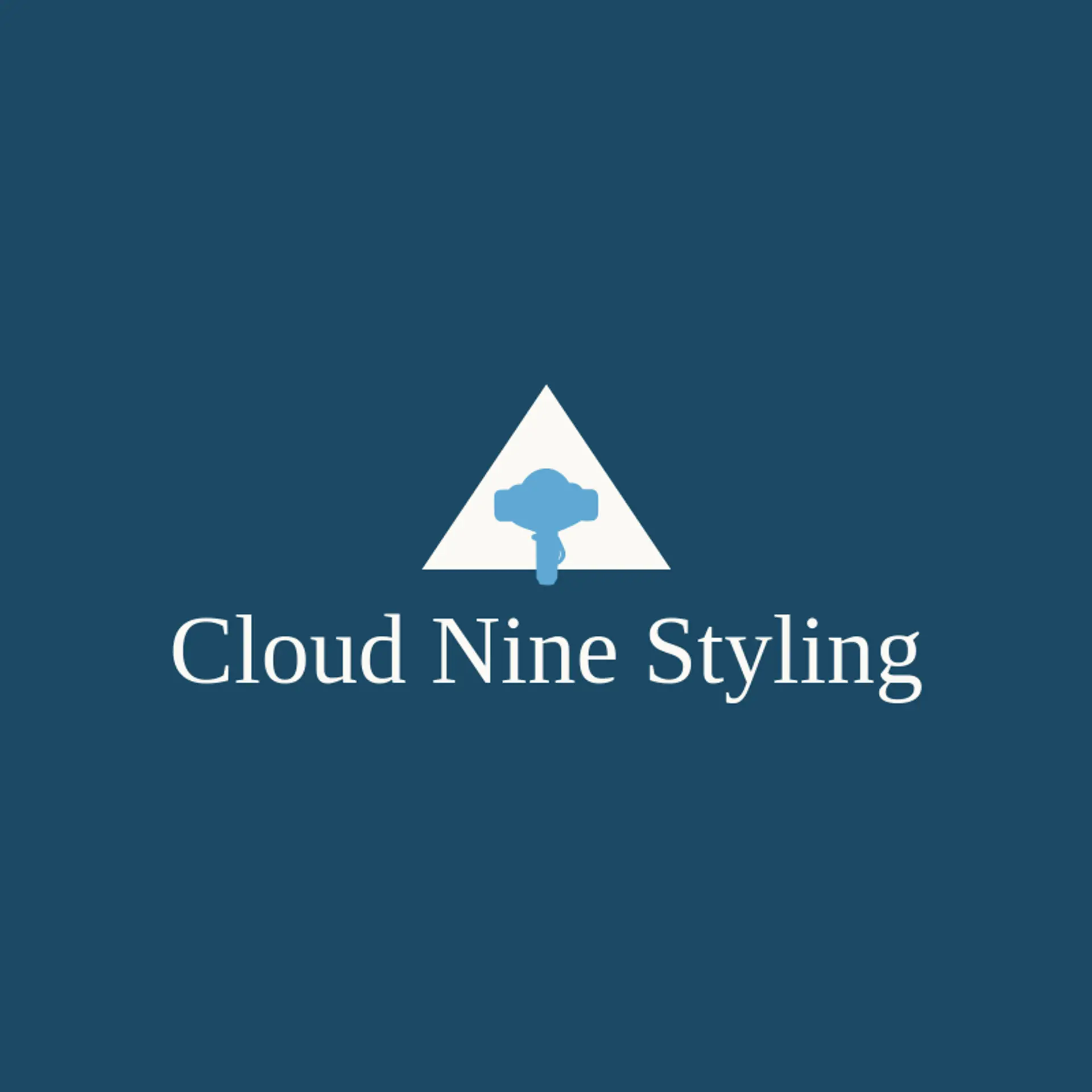 Cloud Nine Styling logo for hair