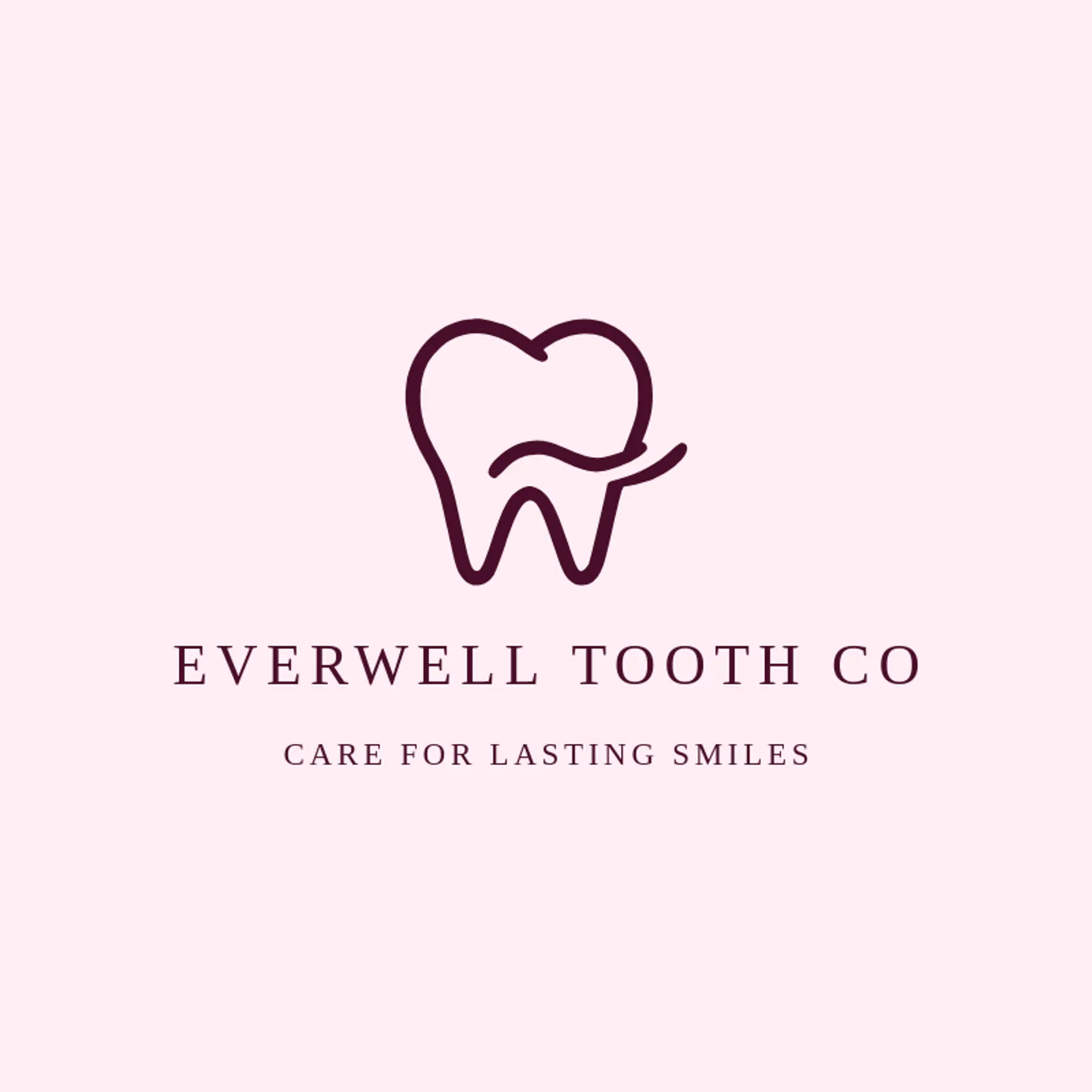 Everwell Tooth Co logo for dentistry
