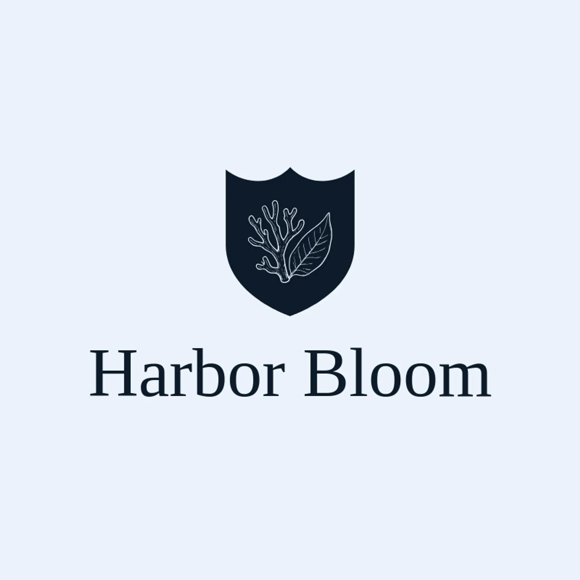 Harbor Bloom logo for ocean