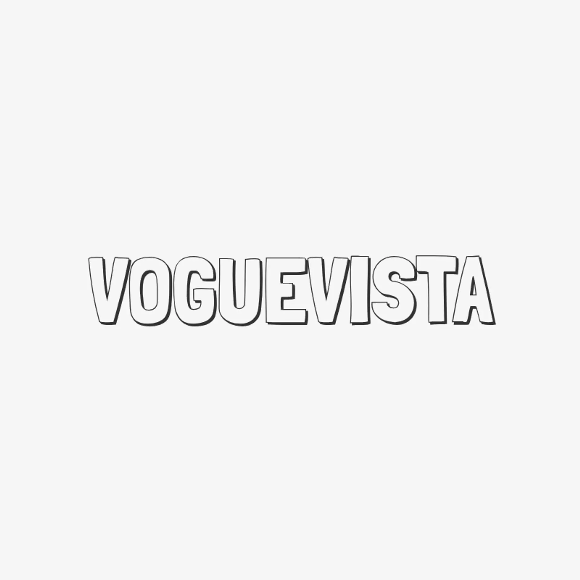 VogueVista logo for fashion line
