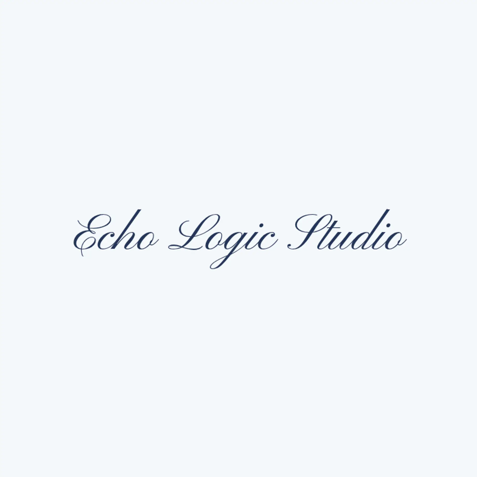 EchoRhythm Studios logo for music production