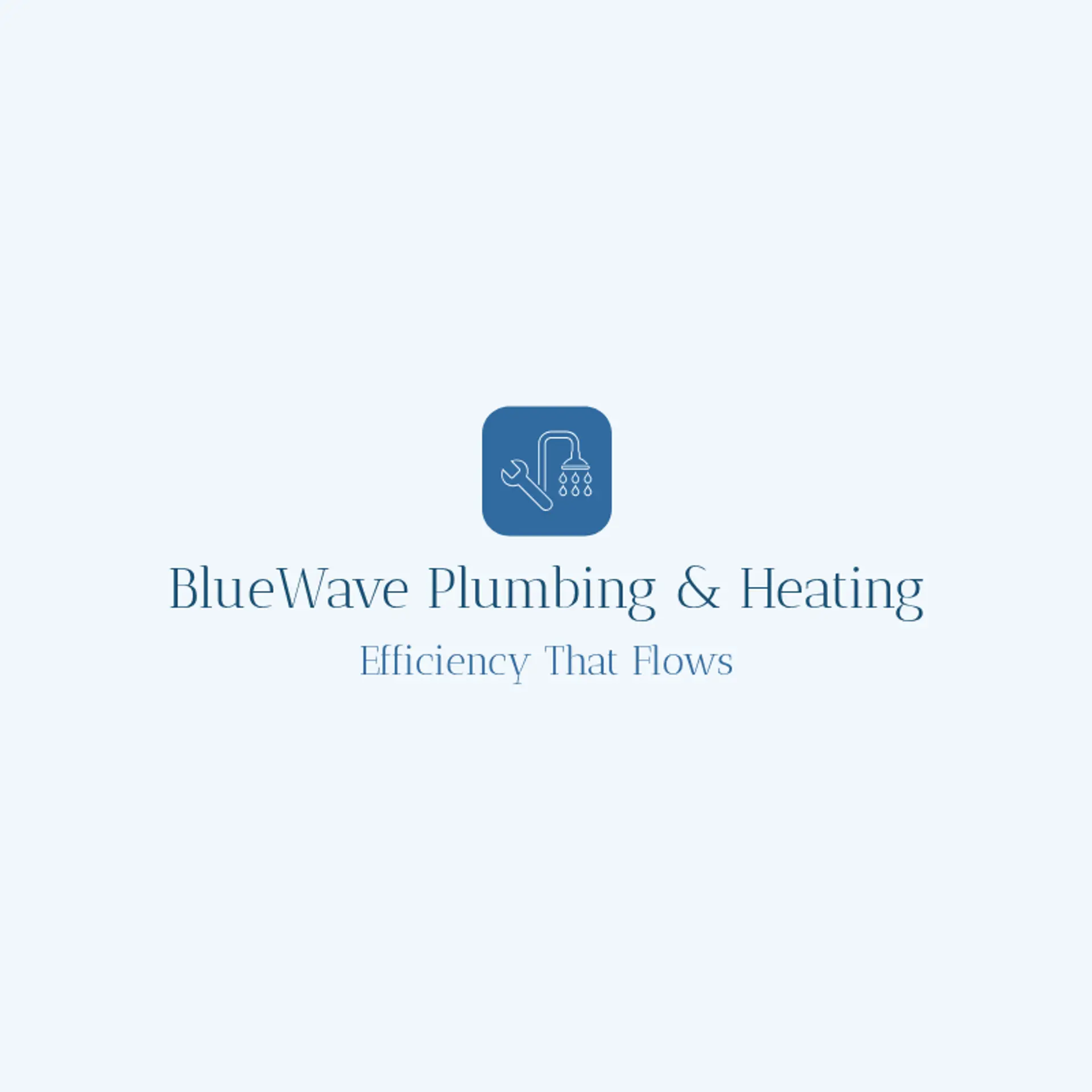 AquaFlow Solutions logo for plumbing and heating