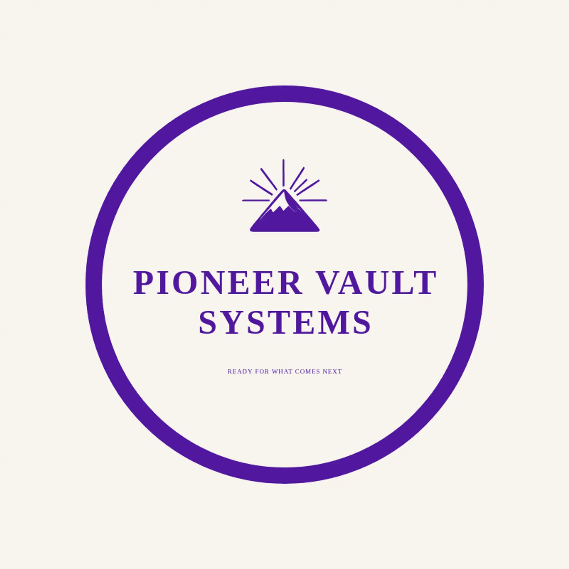 Pioneer Vault Systems logo for vault